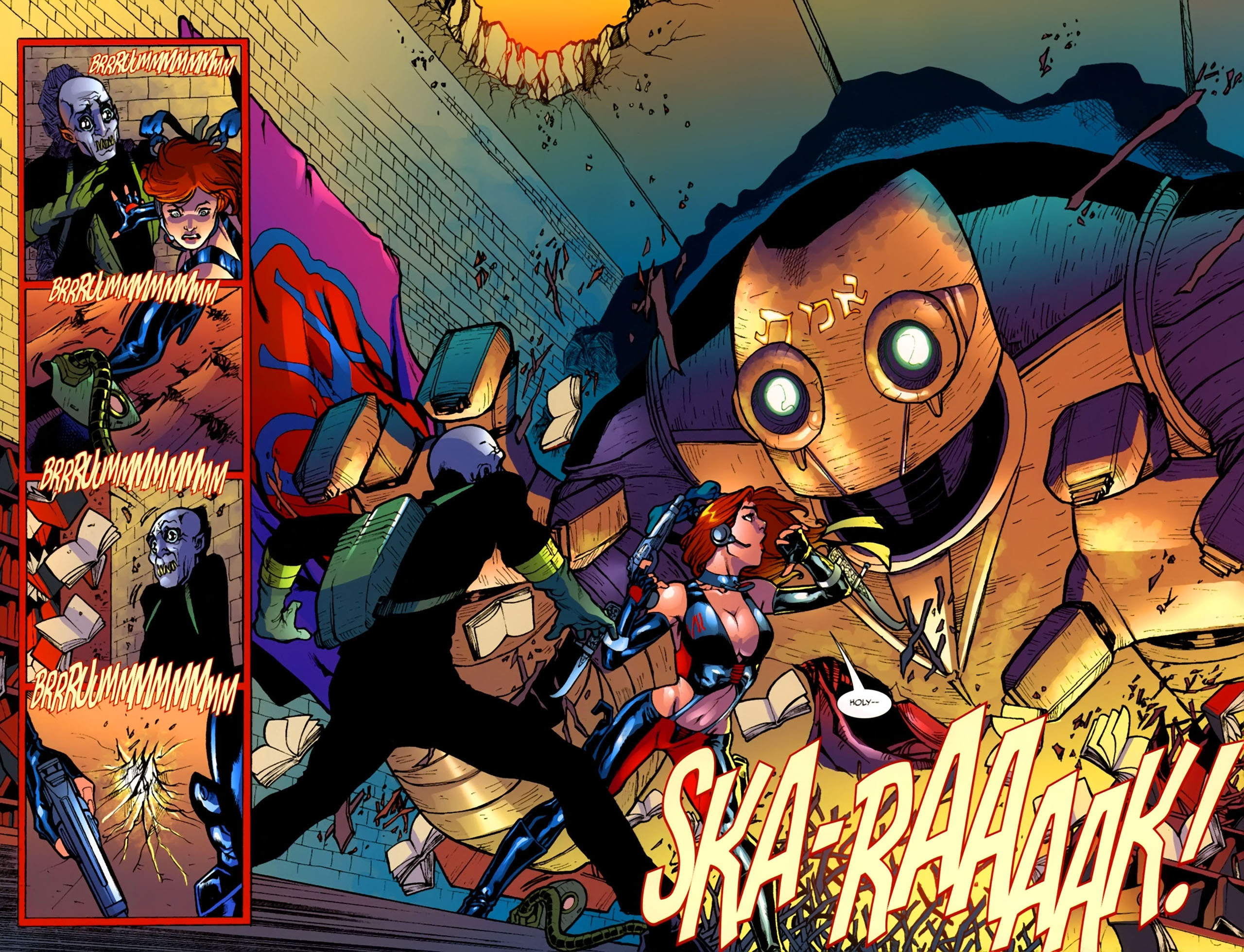 Read online BloodRayne: Automaton comic -  Issue # Full - 19