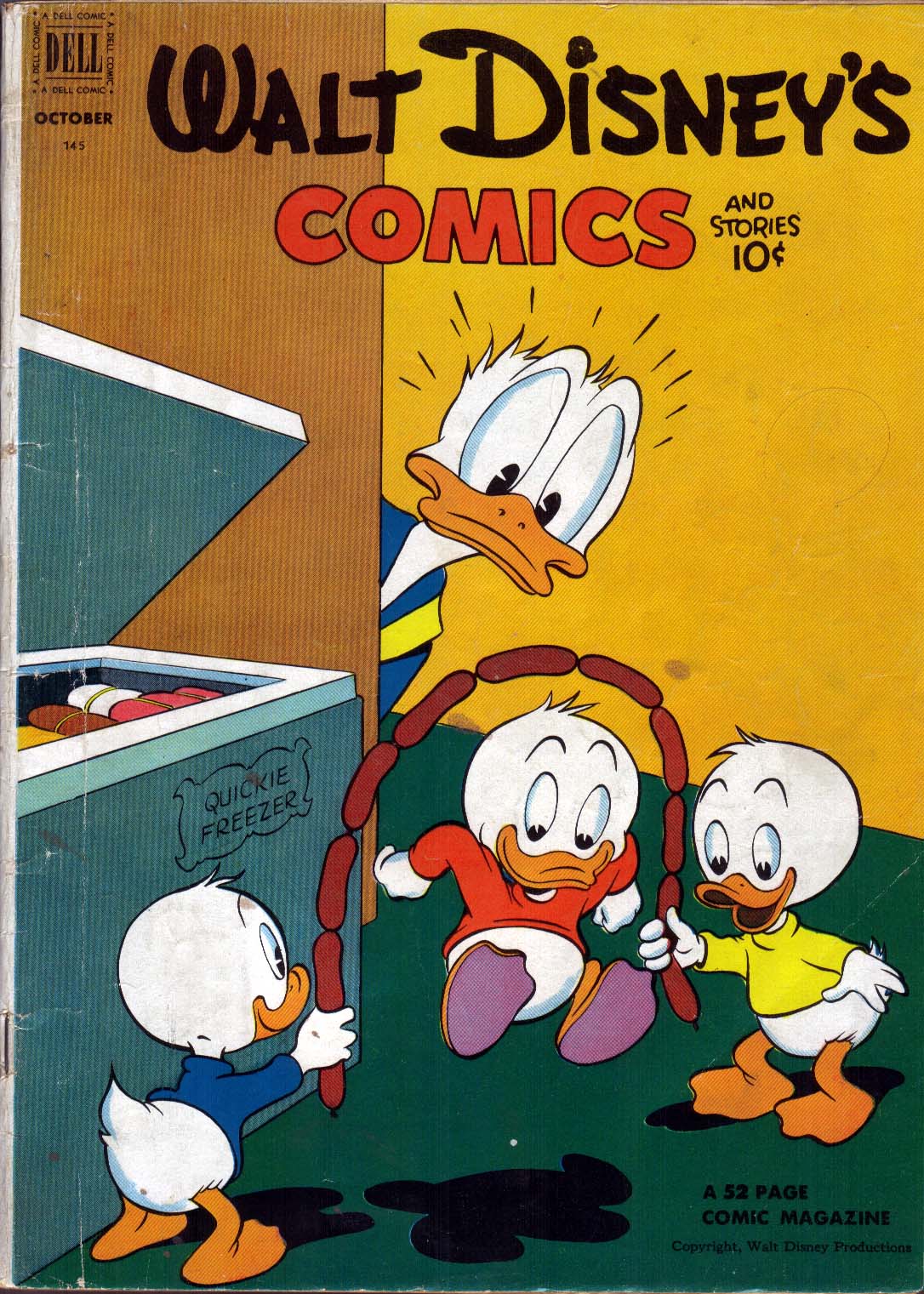 Read online Walt Disney's Comics and Stories comic -  Issue #145 - 1