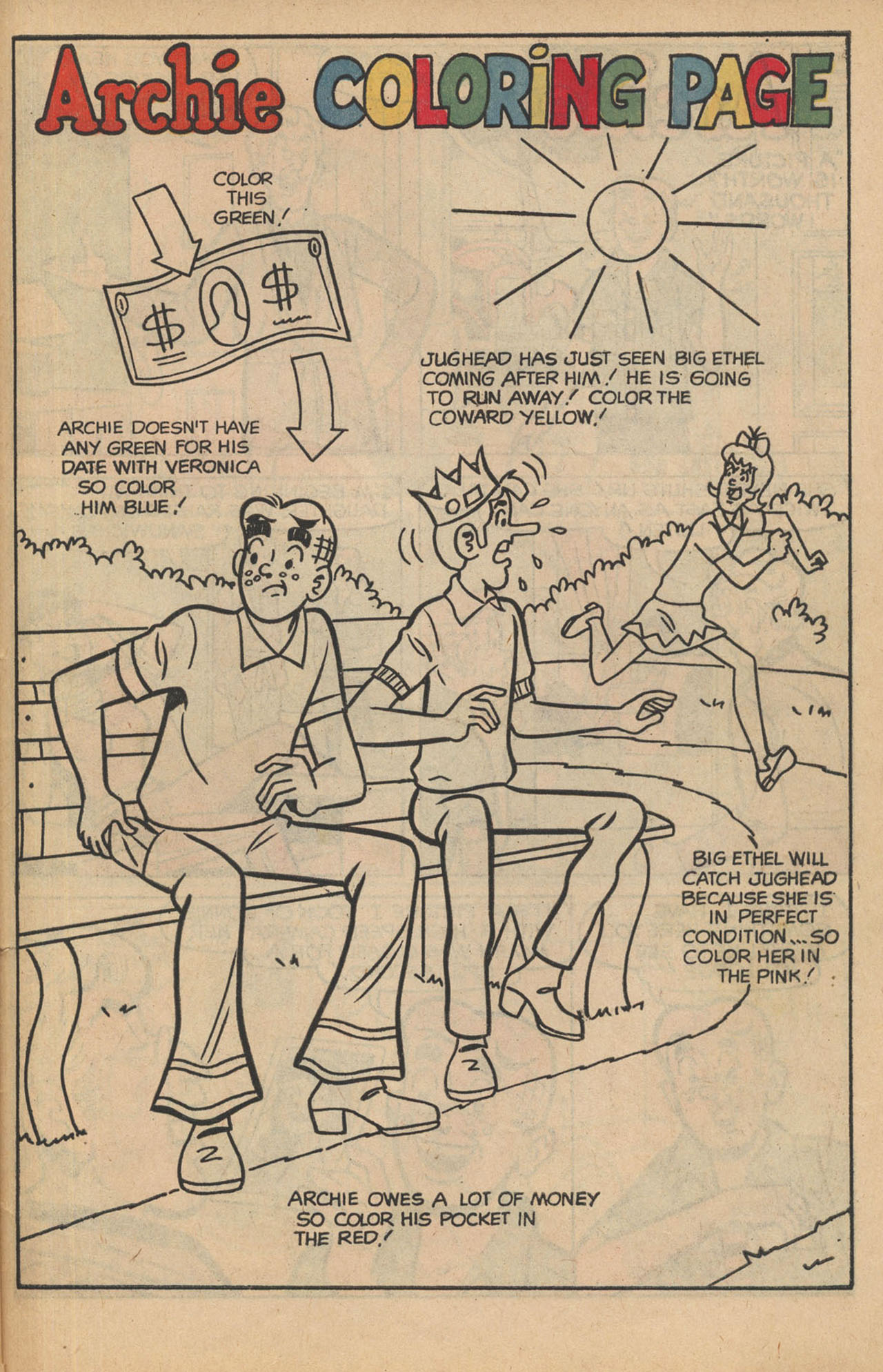 Read online Archie's Joke Book Magazine comic -  Issue #156 - 31