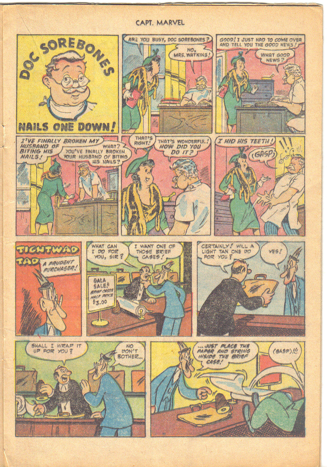 Read online Captain Marvel Adventures comic -  Issue #147 - 17