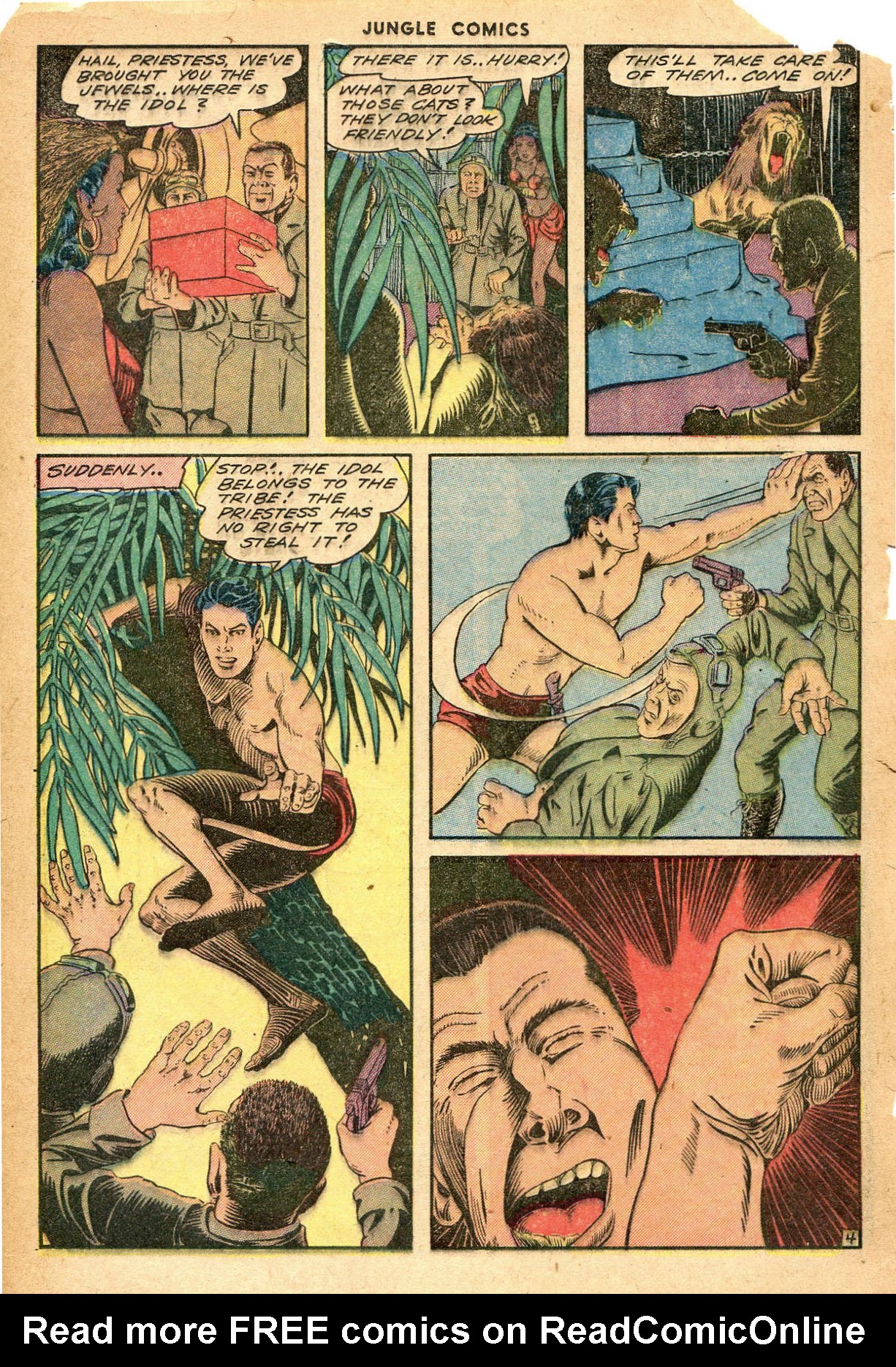 Read online Jungle Comics comic -  Issue #55 - 25