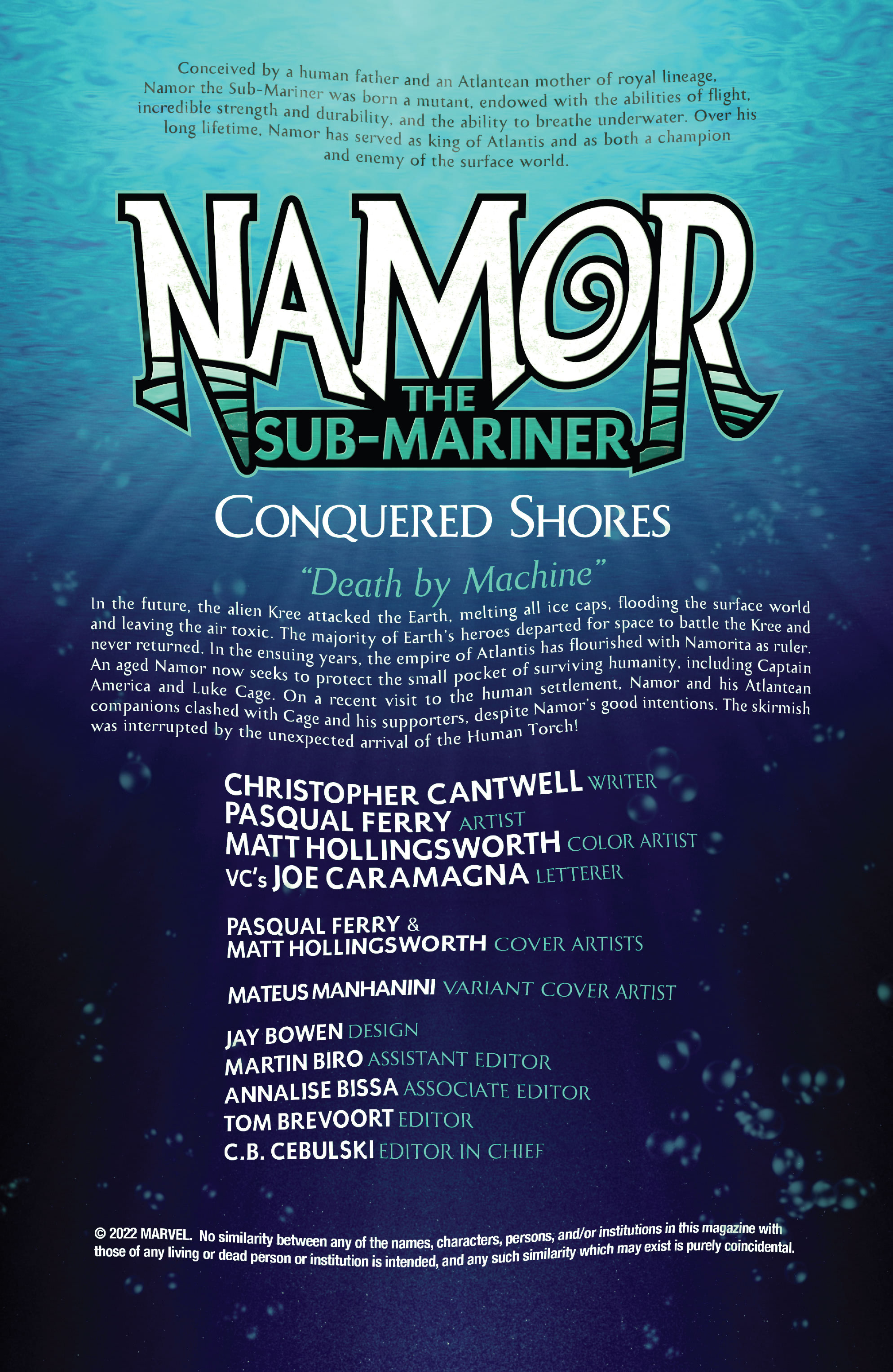 Read online Namor The Sub-Mariner (2022) comic -  Issue #2 - 2