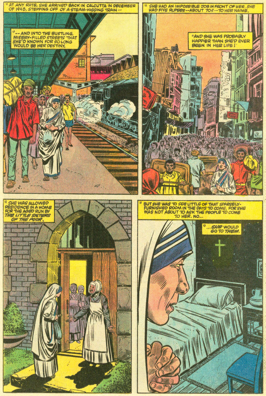 Read online Mother Teresa of Calcutta comic -  Issue # Full - 29