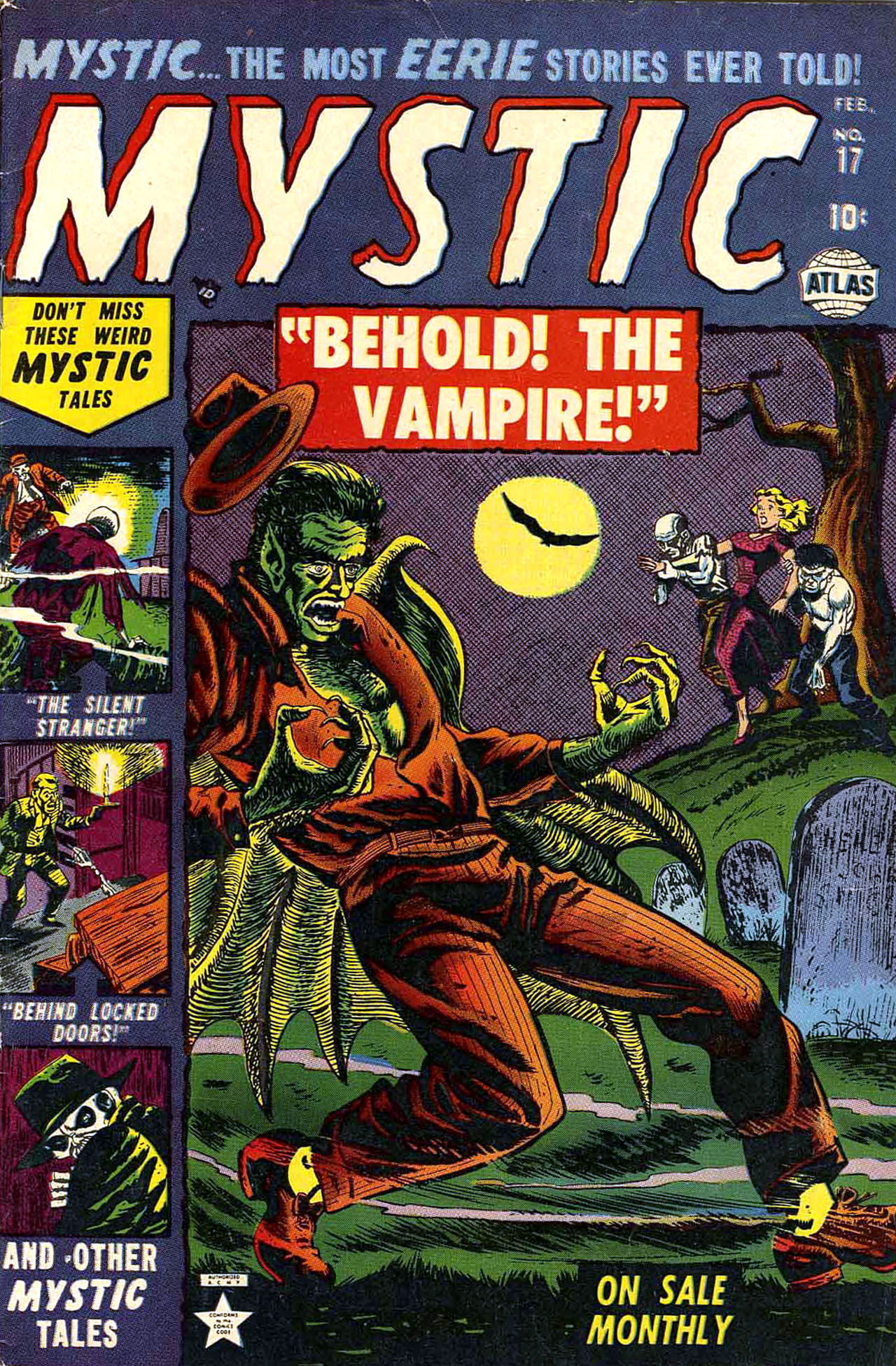 Read online Mystic (1951) comic -  Issue #17 - 1