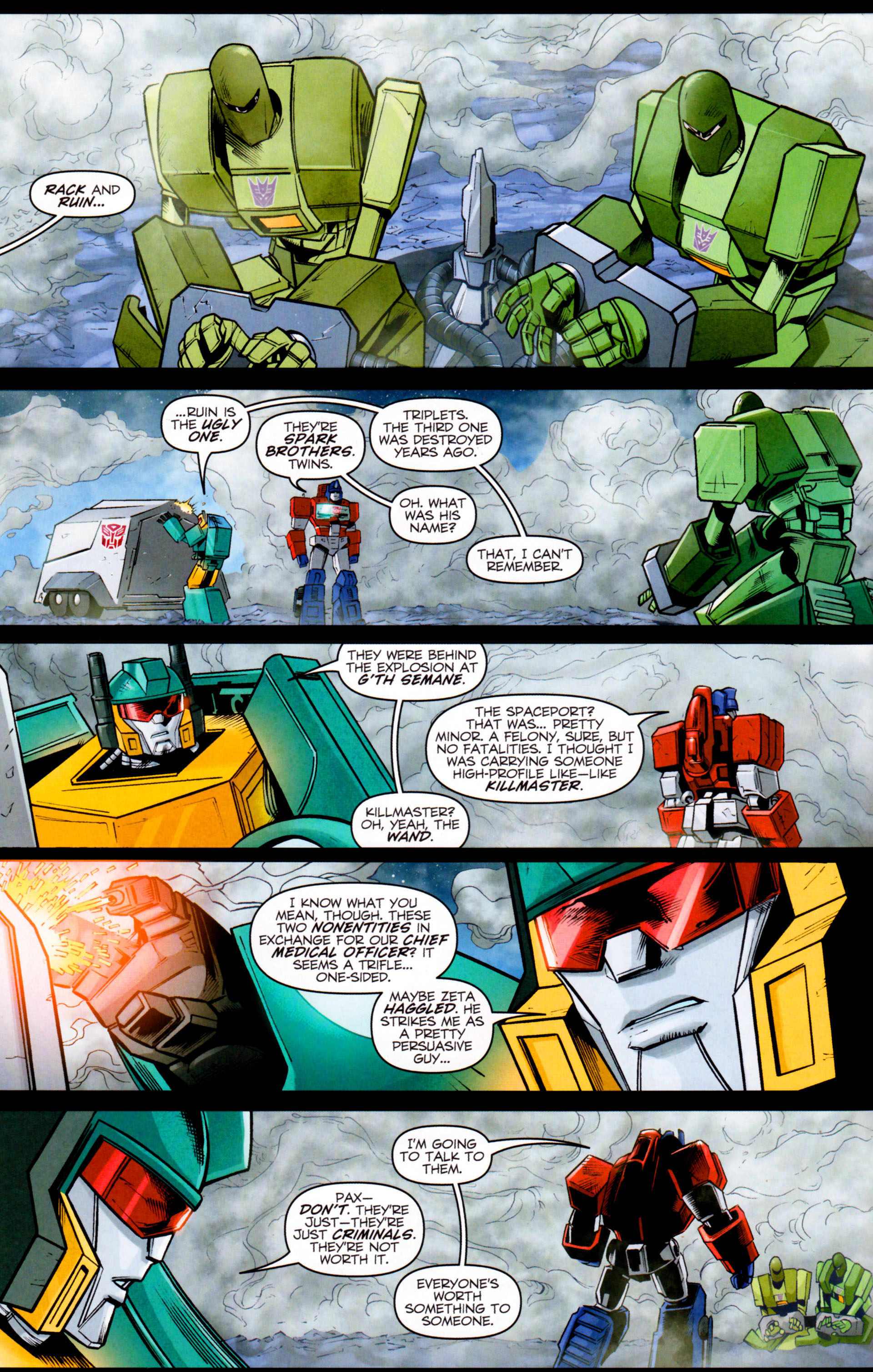 Read online The Transformers Spotlight: Orion Pax comic -  Issue # Full - 13