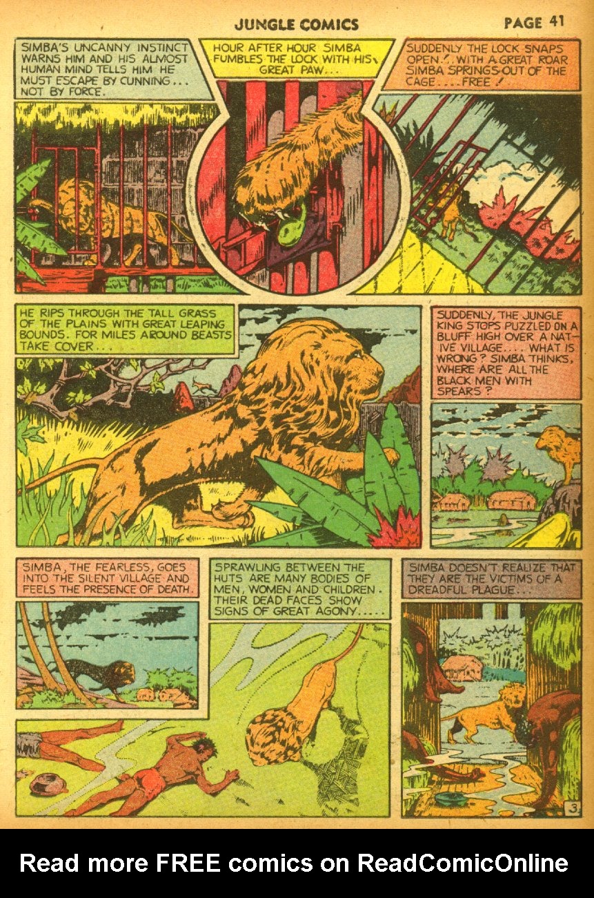 Read online Jungle Comics comic -  Issue #17 - 43