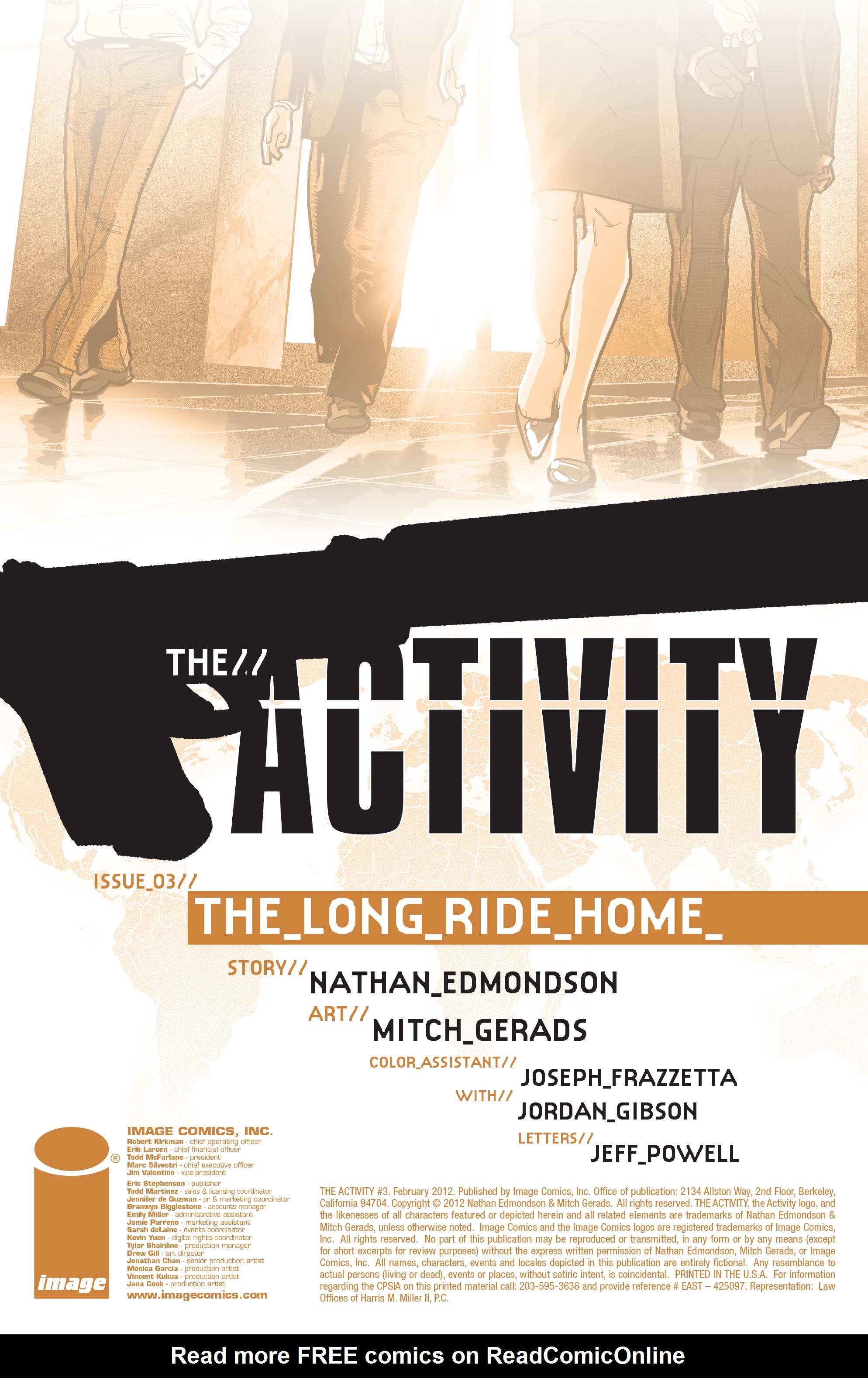 Read online The Activity comic -  Issue #3 - 2