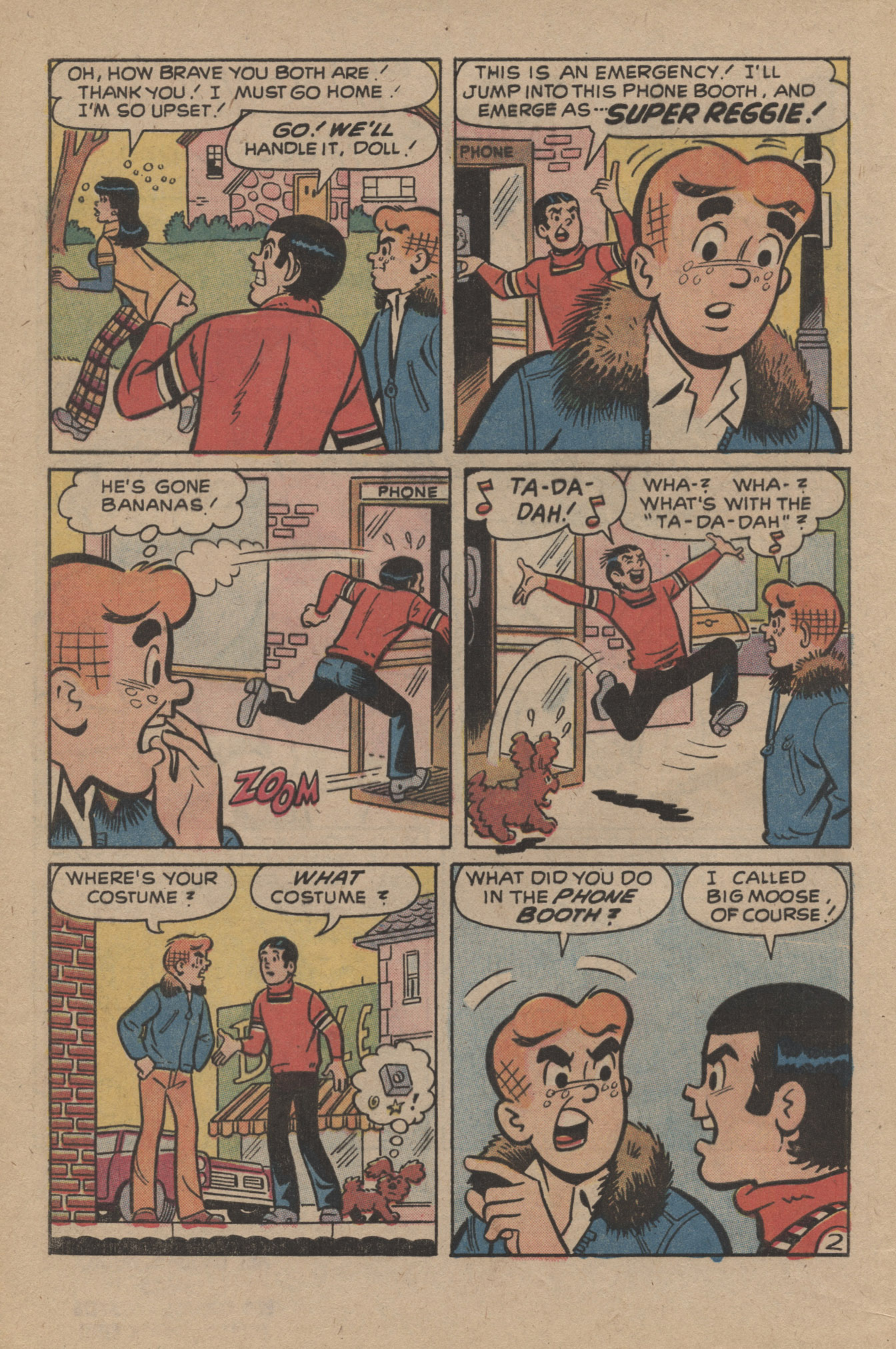 Read online Reggie and Me (1966) comic -  Issue #62 - 4
