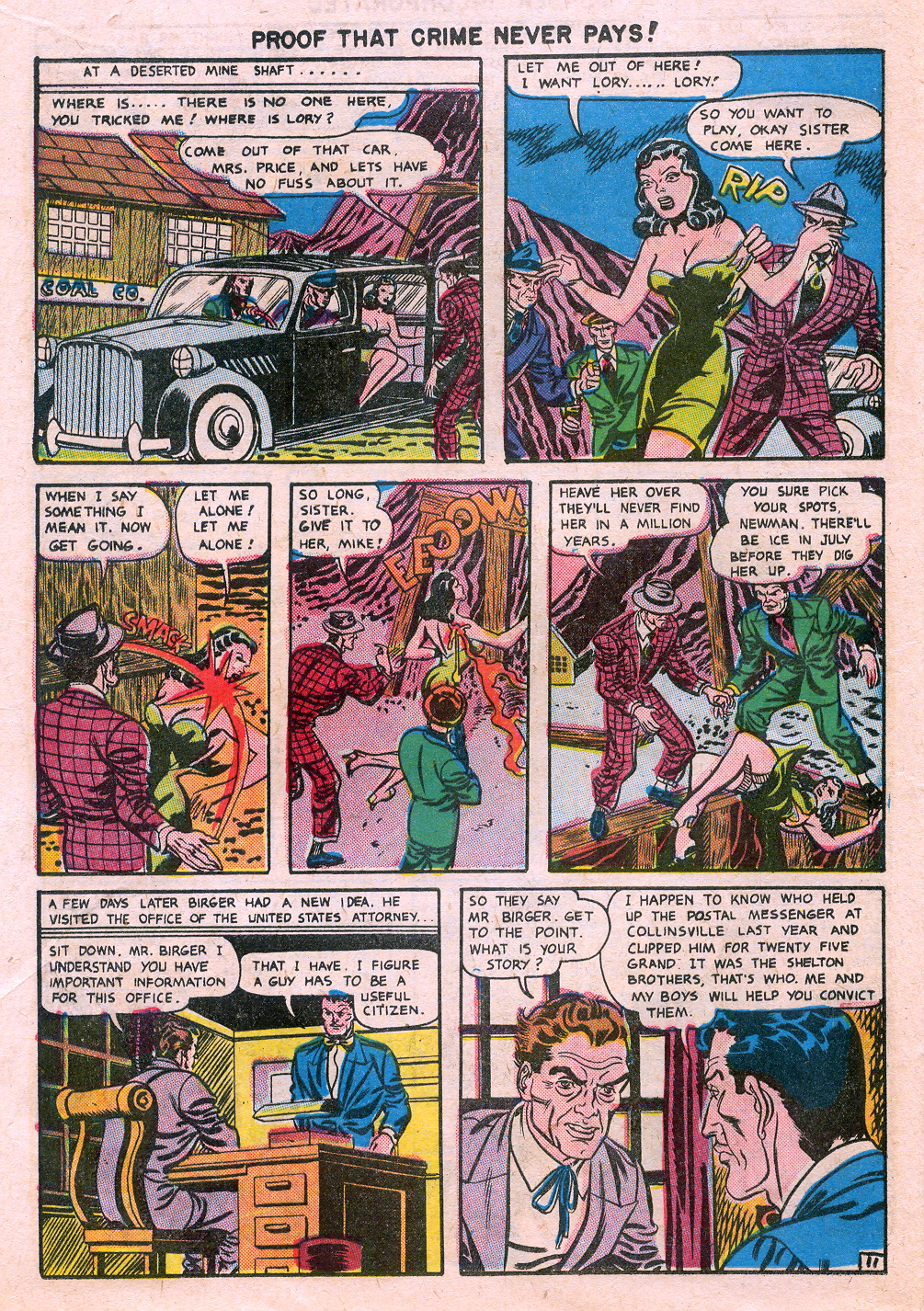 Read online Murder Incorporated (1948) comic -  Issue #1 - 12