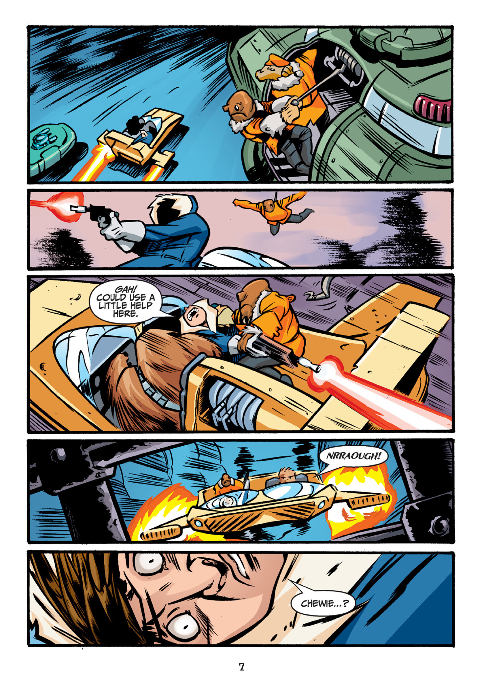 Read online Star Wars Adventures comic -  Issue # Issue Han Solo and the Hollow Moon of Khorya - 9