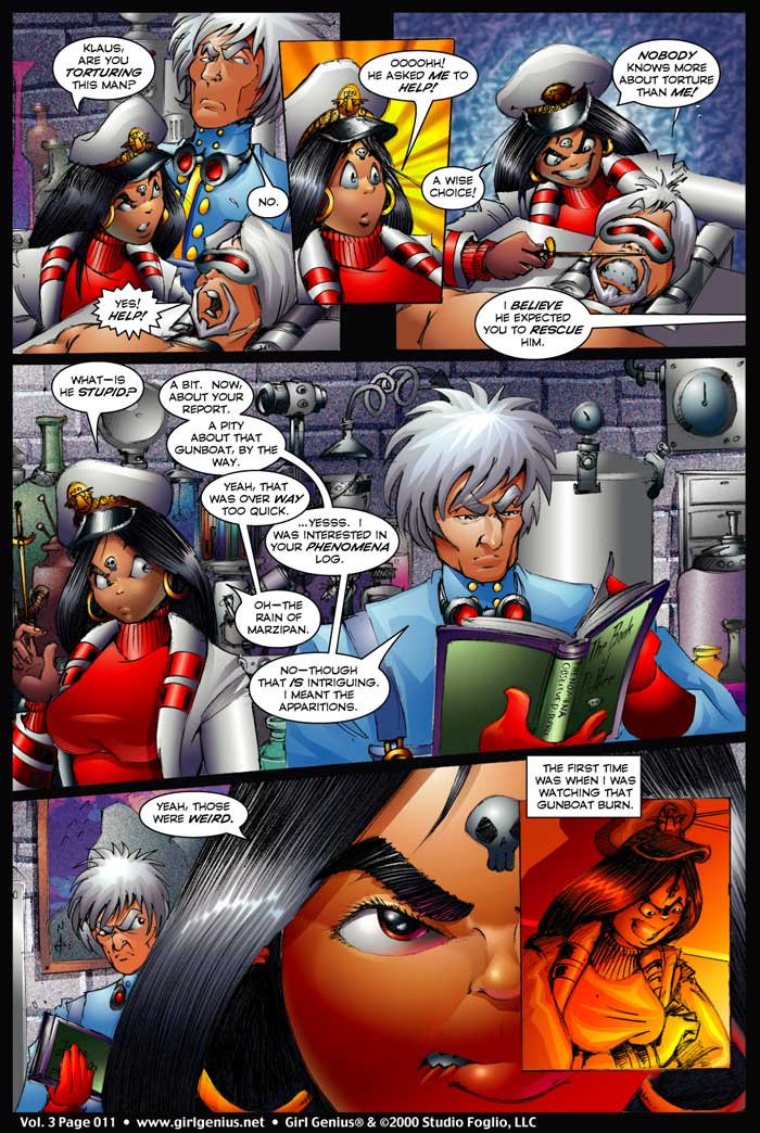 Read online Girl Genius (2002) comic -  Issue #3 - 12