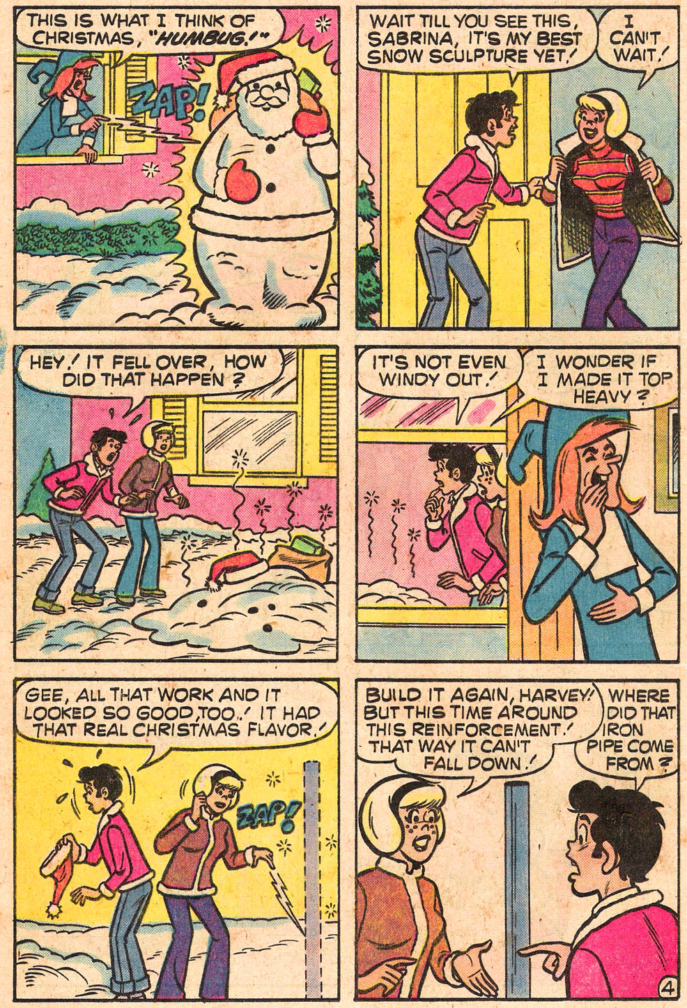 Read online Archie's TV Laugh-Out comic -  Issue #55 - 16