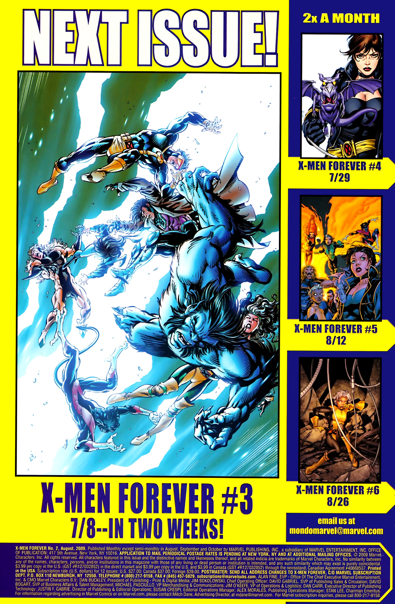 Read online X-Men Forever (2009) comic -  Issue #2 - 25