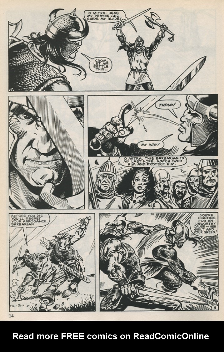 Read online The Savage Sword Of Conan comic -  Issue #130 - 14