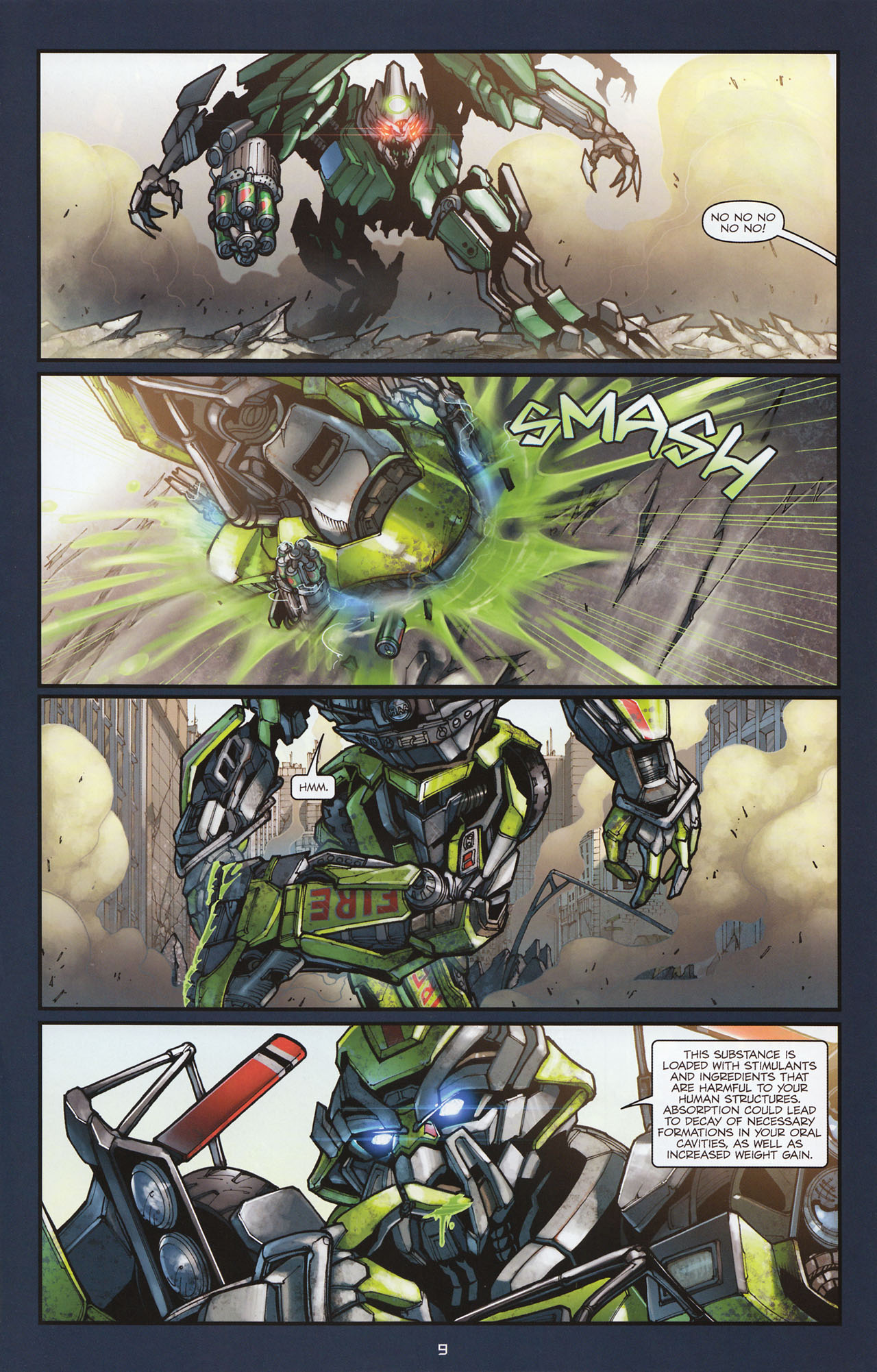 Read online Transformers: Alliance comic -  Issue #1 - 12