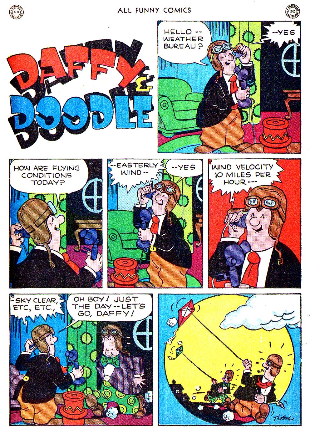 Read online All Funny Comics comic -  Issue #8 - 17