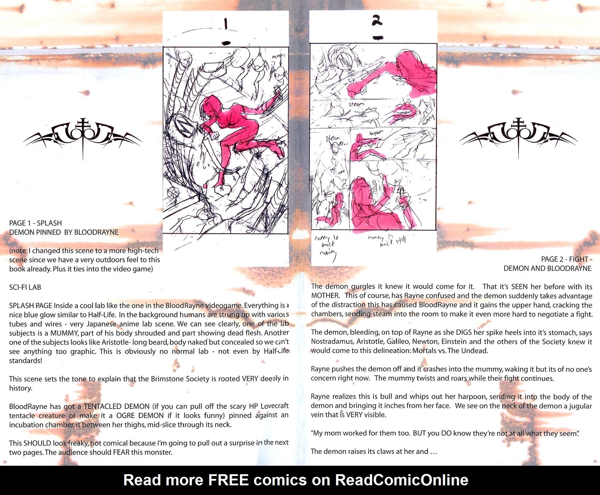 Read online BloodRayne: Seeds of Sin comic -  Issue # Full - 26