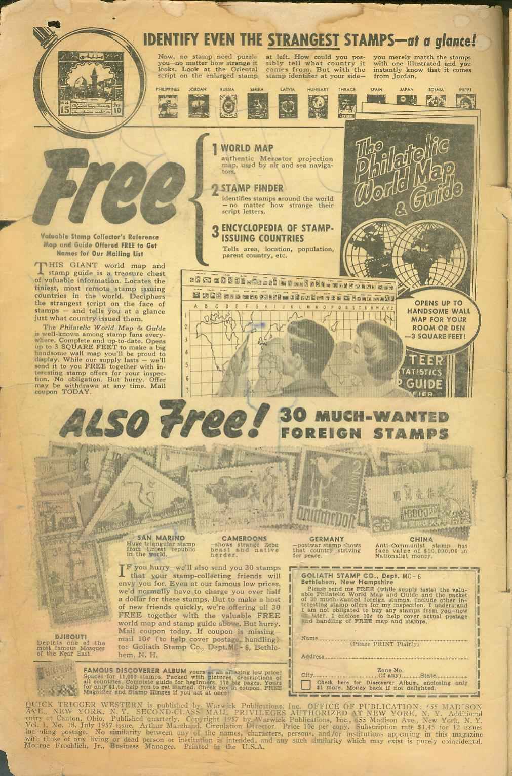 Read online Quick-Trigger Western comic -  Issue #18 - 2