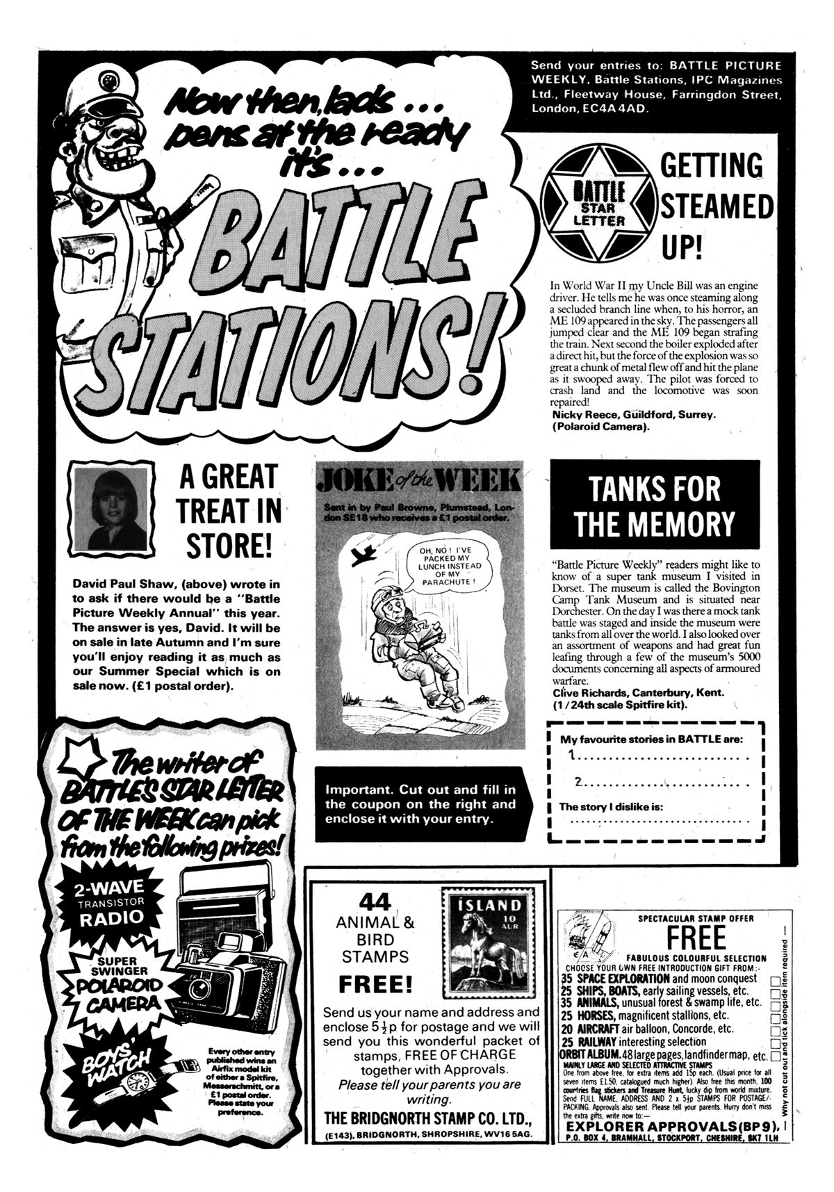 Read online Battle Picture Weekly comic -  Issue #23 - 27