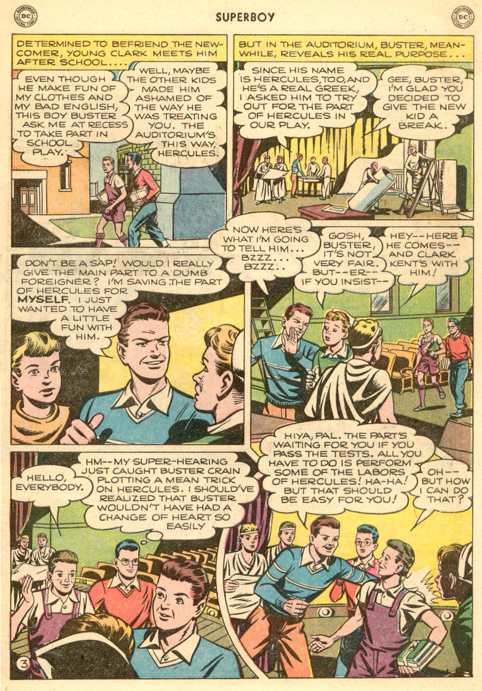 Read online Superboy (1949) comic -  Issue #6 - 34