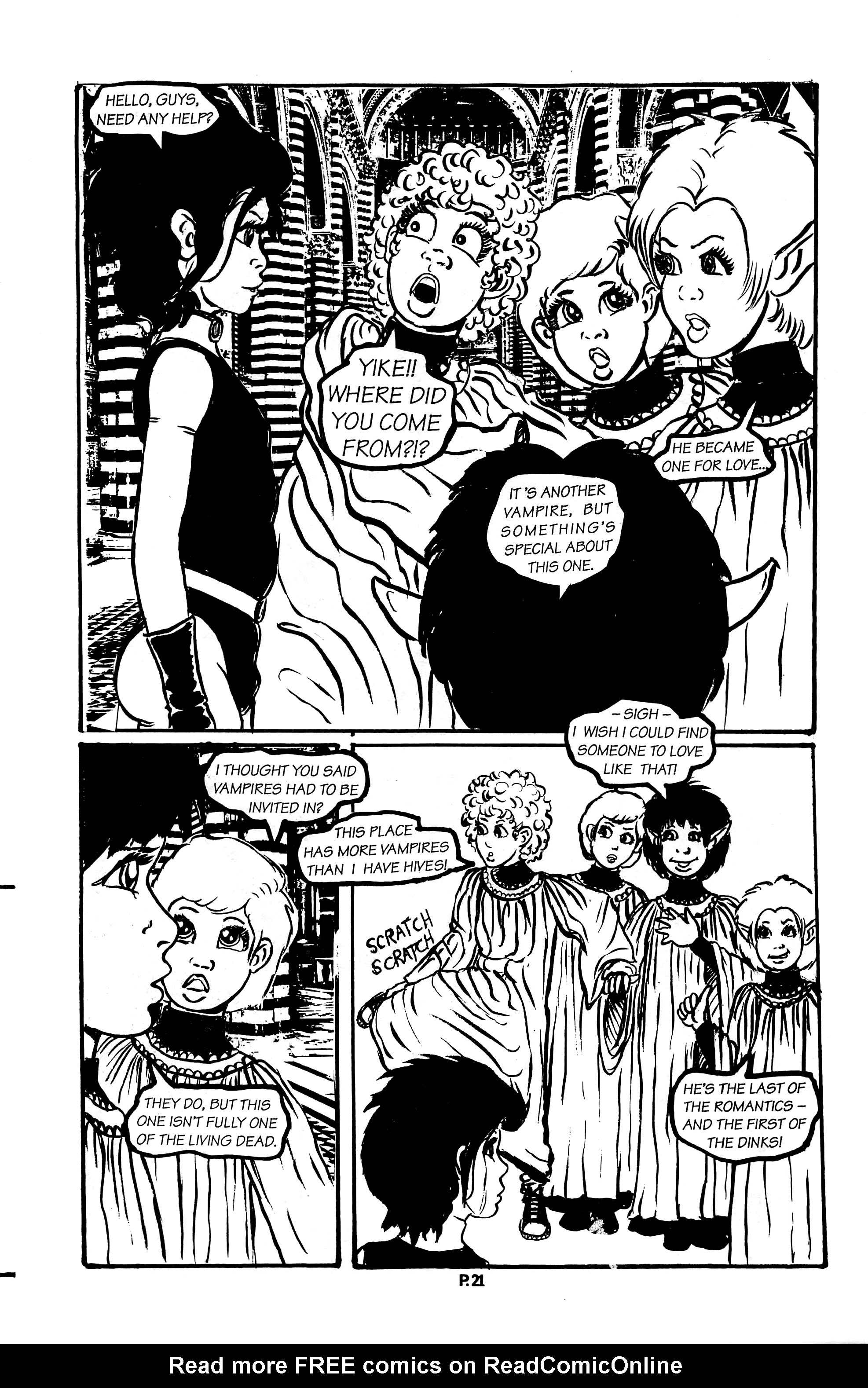 Read online Children Of The Night comic -  Issue #4 - 23