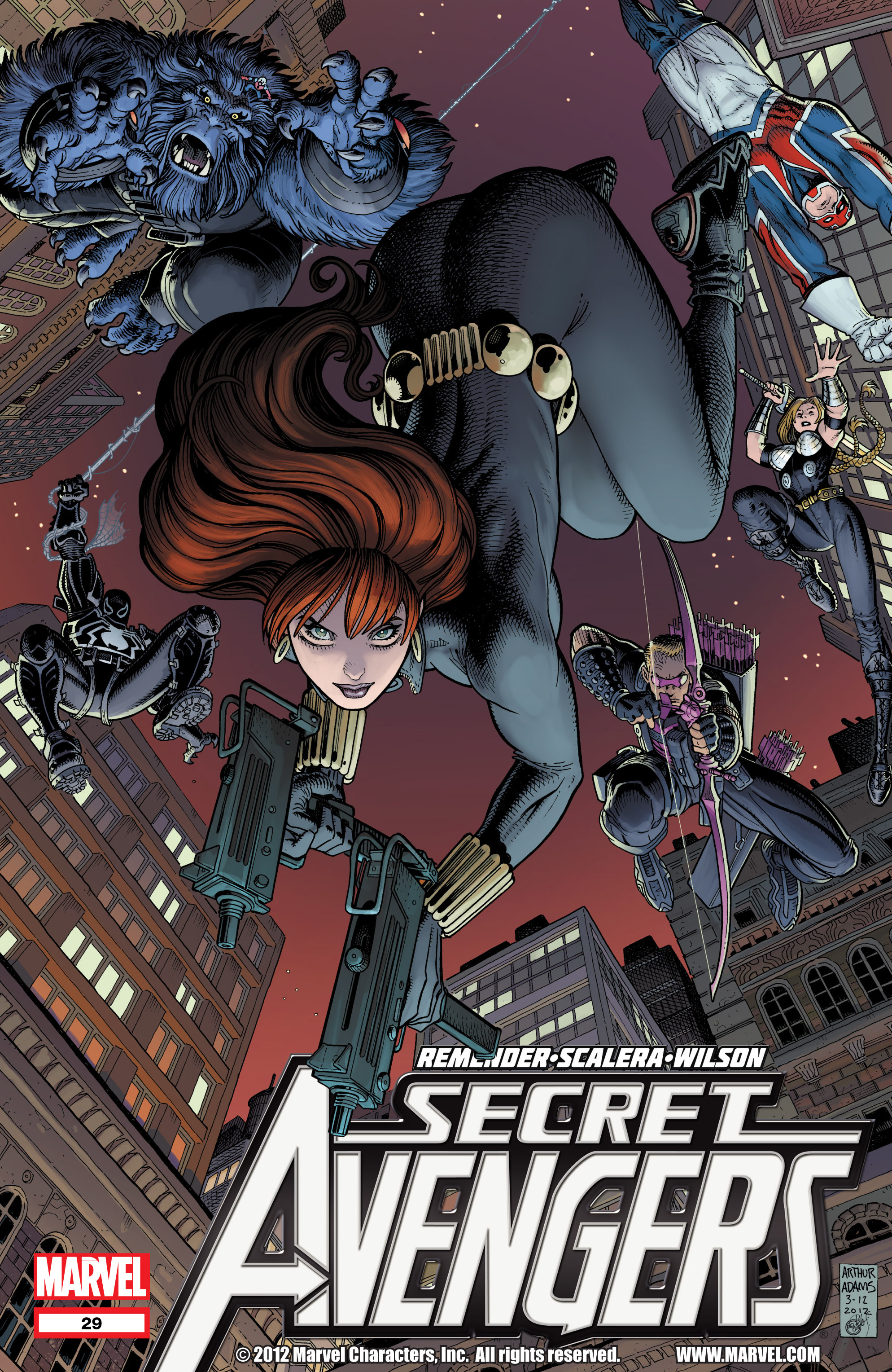 Read online Secret Avengers (2010) comic -  Issue #29 - 1