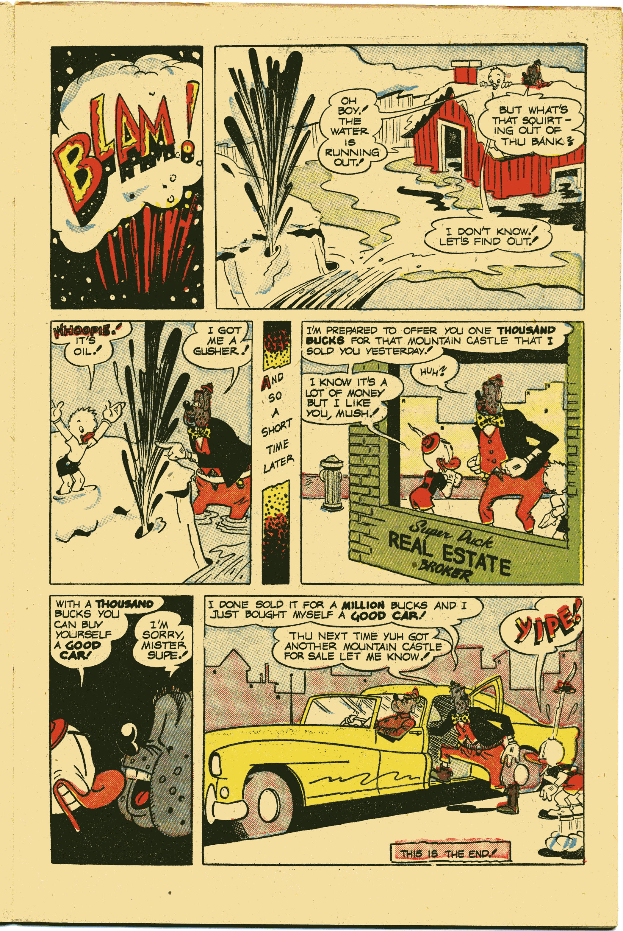Read online Super Duck Comics comic -  Issue #48 - 7