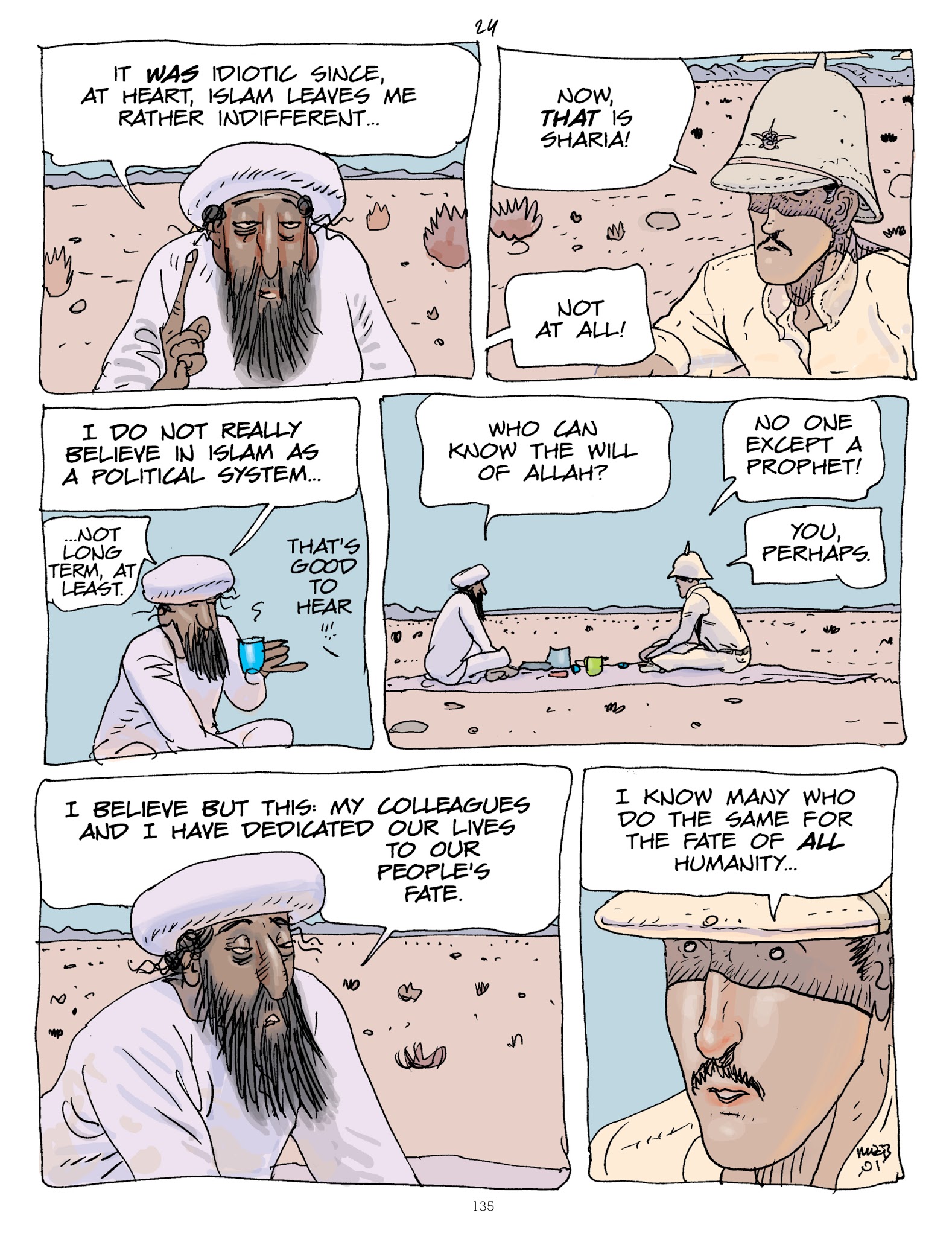 Read online Moebius Library comic -  Issue # TPB 2 - 134