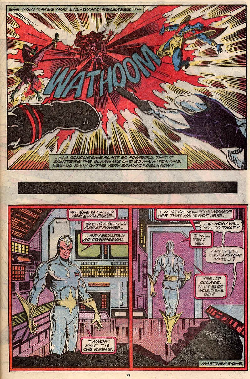 Read online Guardians of the Galaxy (1990) comic -  Issue #7 - 18