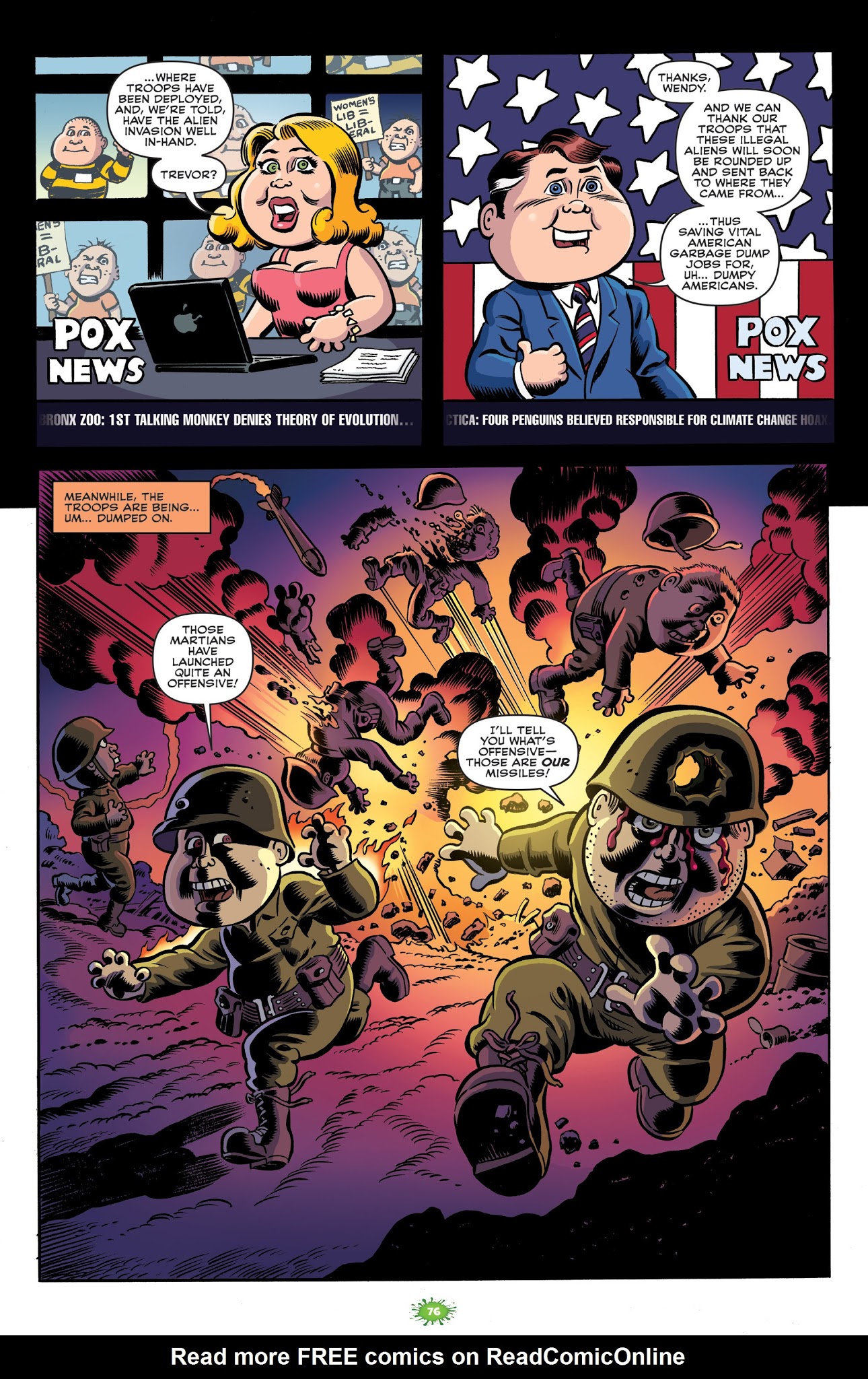 Read online Garbage Pail Kids comic -  Issue # TPB - 76
