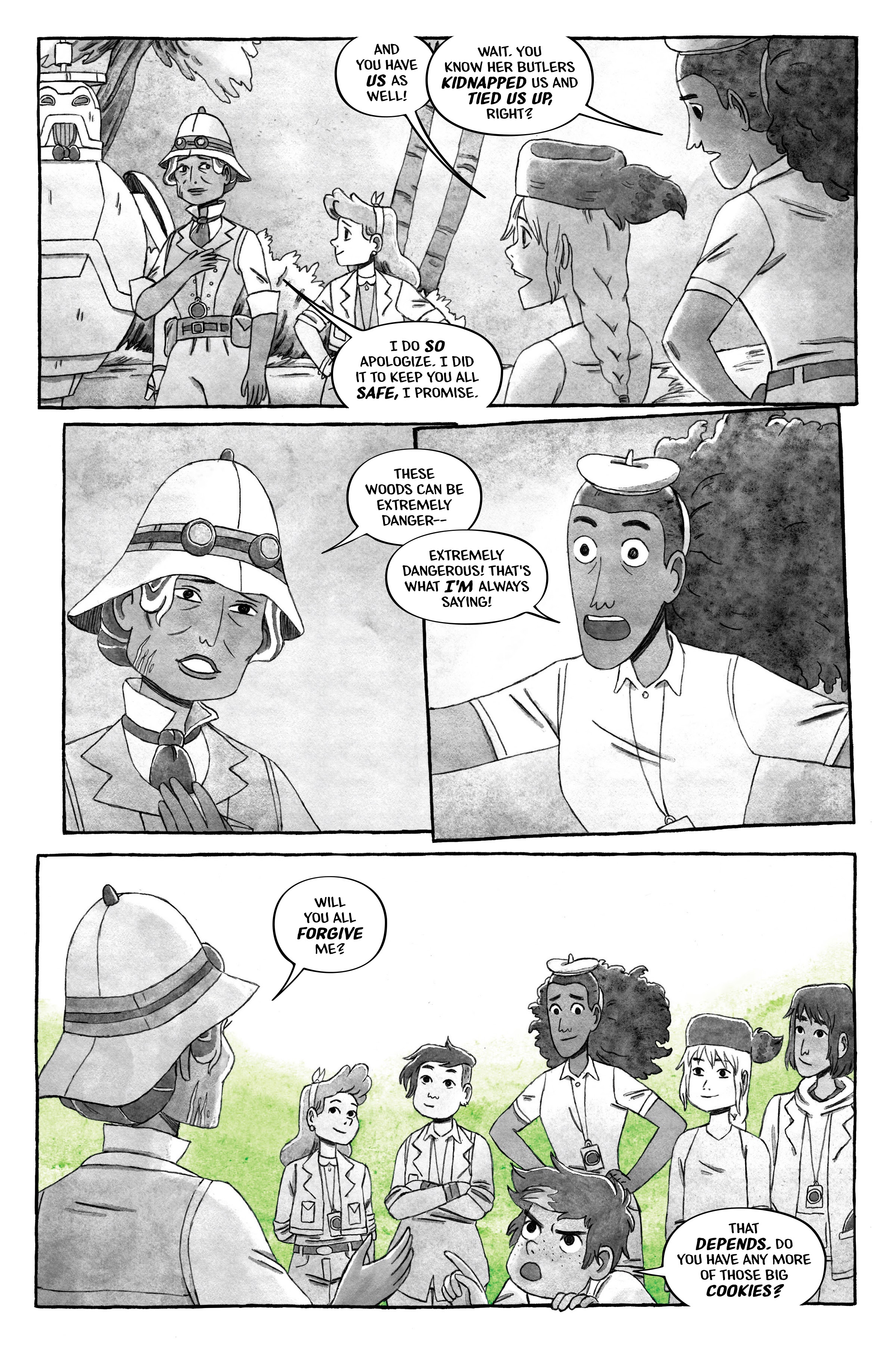 Read online Lumberjanes: The Infernal Compass comic -  Issue # TPB - 96