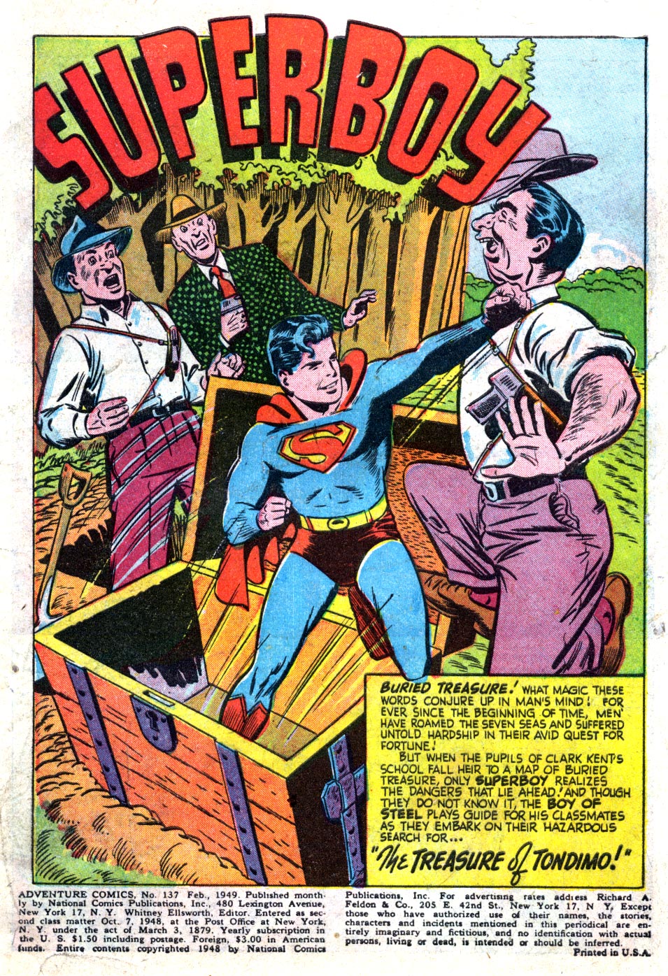 Adventure Comics (1938) issue 137 - Page 3