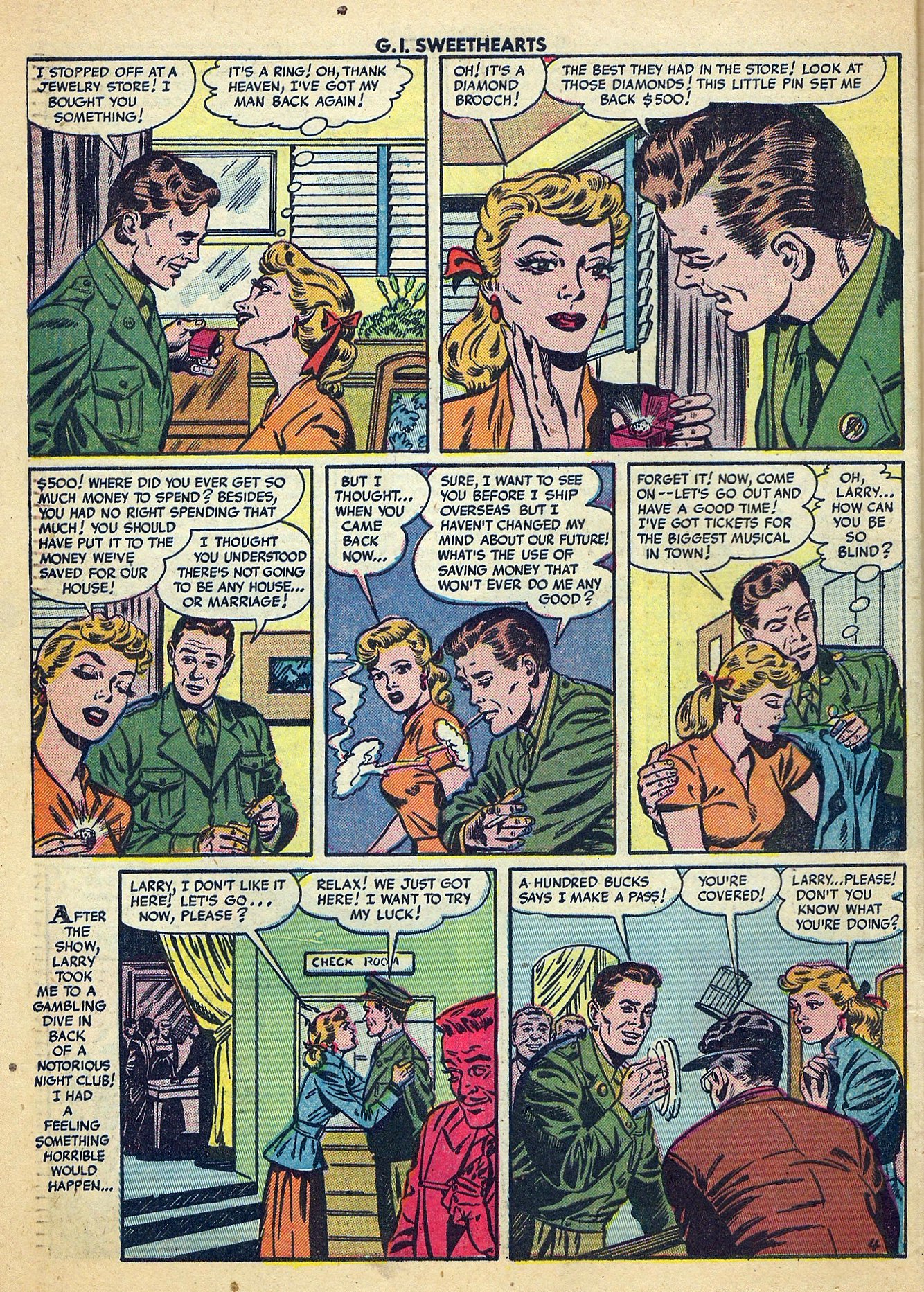 Read online G.I. Sweethearts comic -  Issue #32 - 30