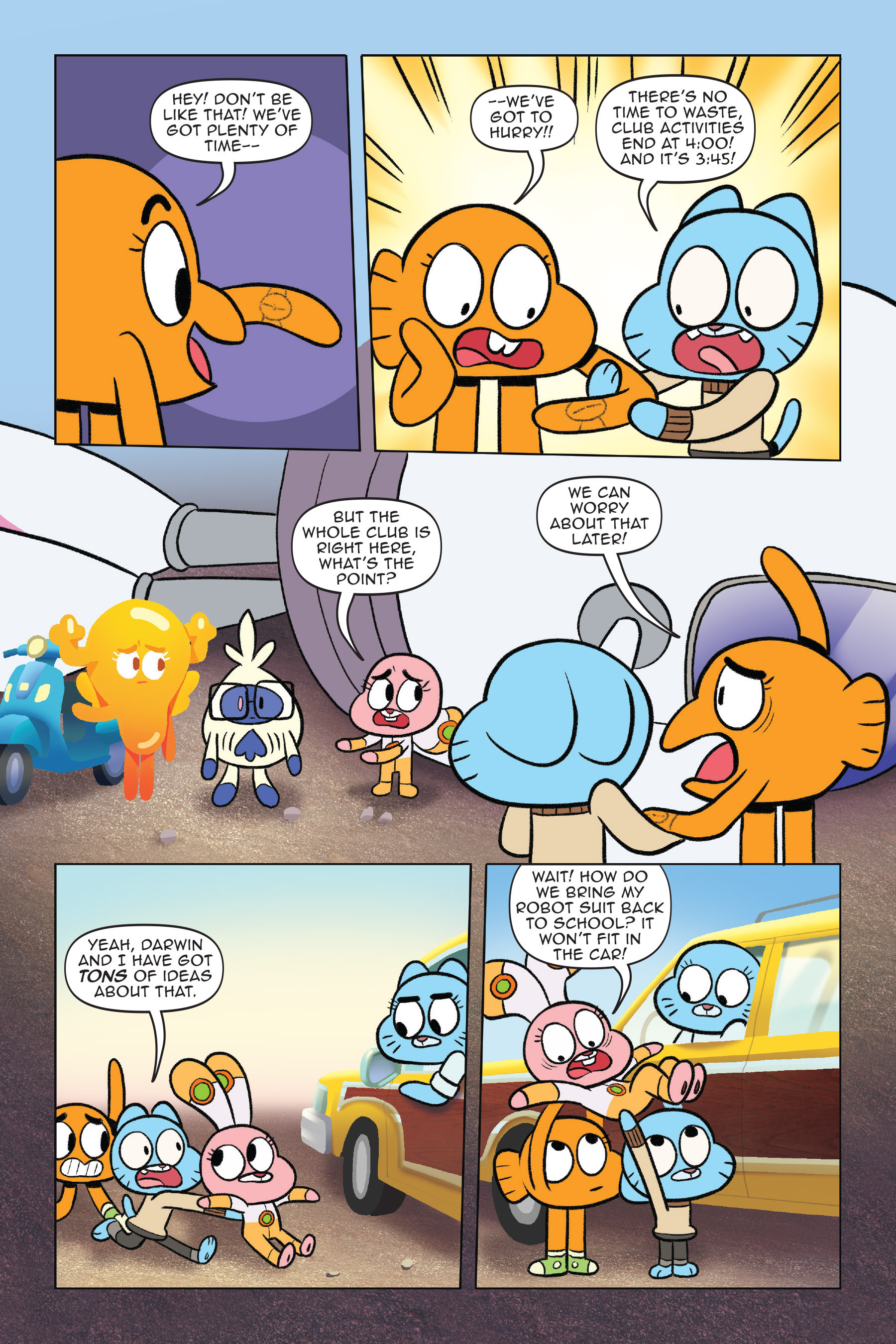 Read online The Amazing World of Gumball: Cheat Code comic -  Issue # Full - 112