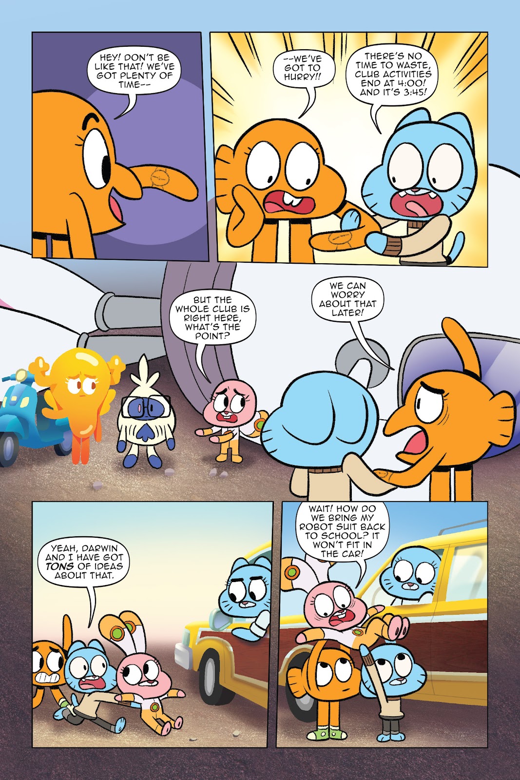The Amazing World of Gumball: Cheat Code issue Full - Page 112