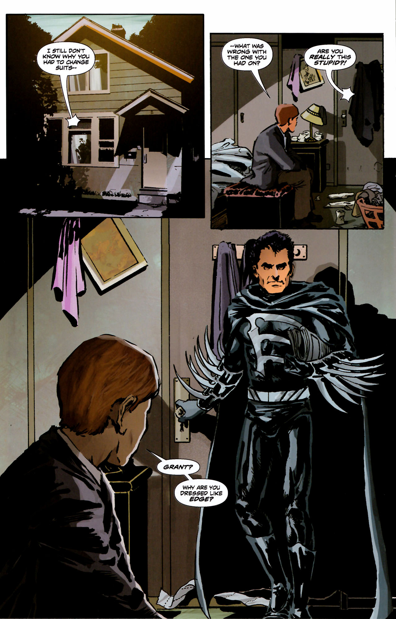 Read online Caped comic -  Issue #1 - 12