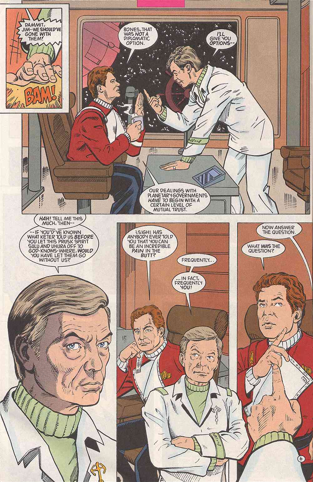 Read online Star Trek (1989) comic -  Issue #31 - 6