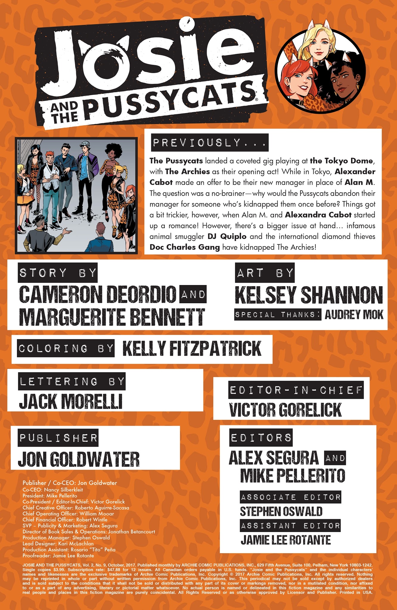 Read online Josie and the Pussycats comic -  Issue #9 - 2