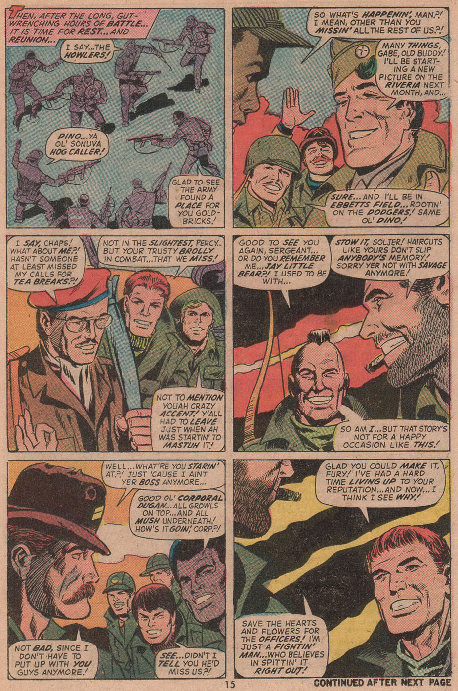 Read online Sgt. Fury comic -  Issue #104 - 17