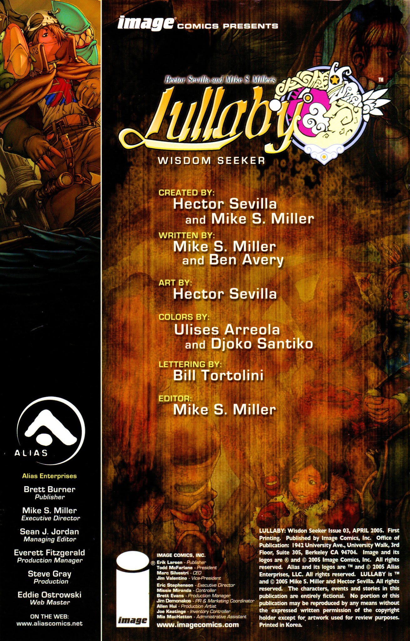Read online Lullaby: Wisdom Seeker comic -  Issue #3 - 3