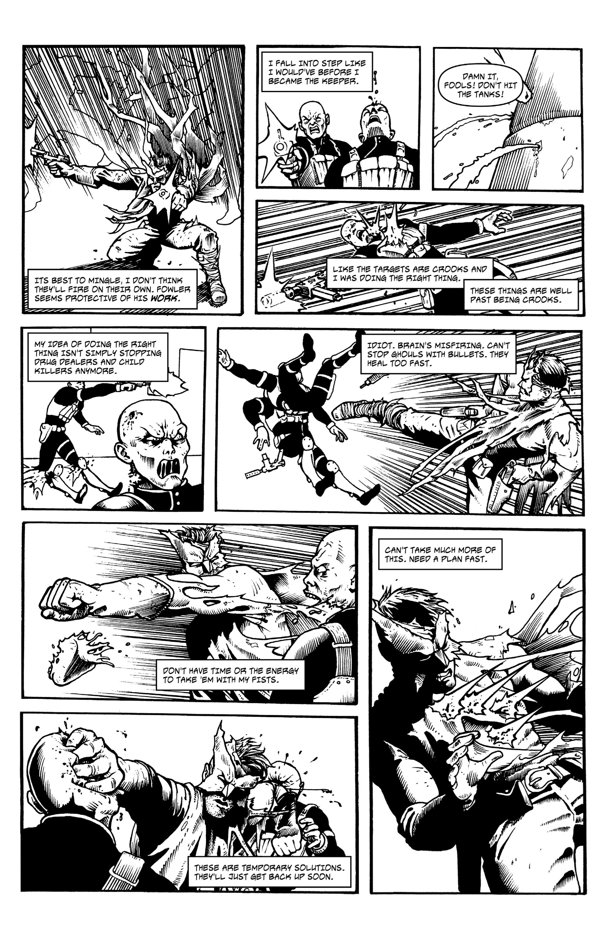 Read online Lucifer Fawkes: Blood Flow comic -  Issue # Full - 27