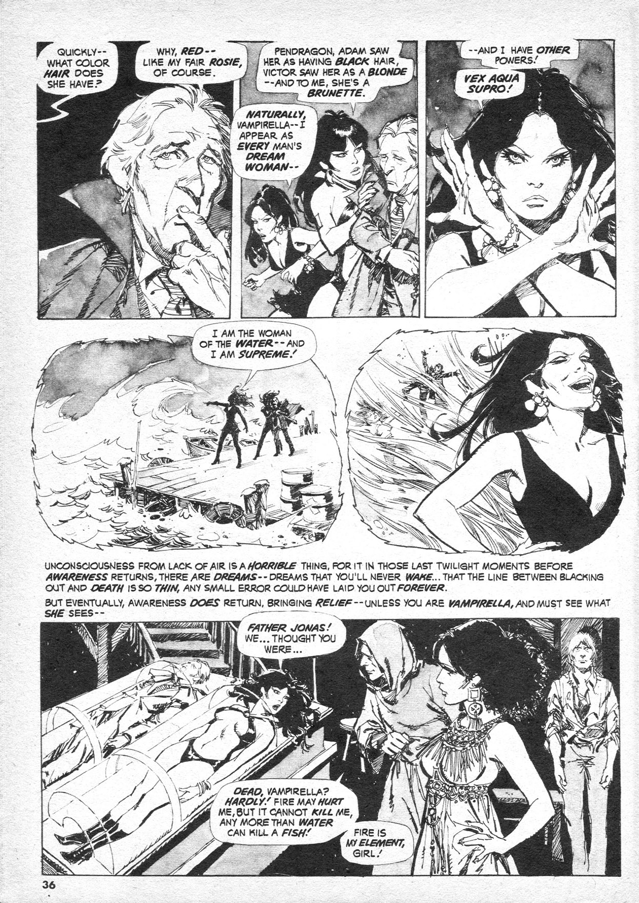 Read online Vampirella (1969) comic -  Issue #74 - 36