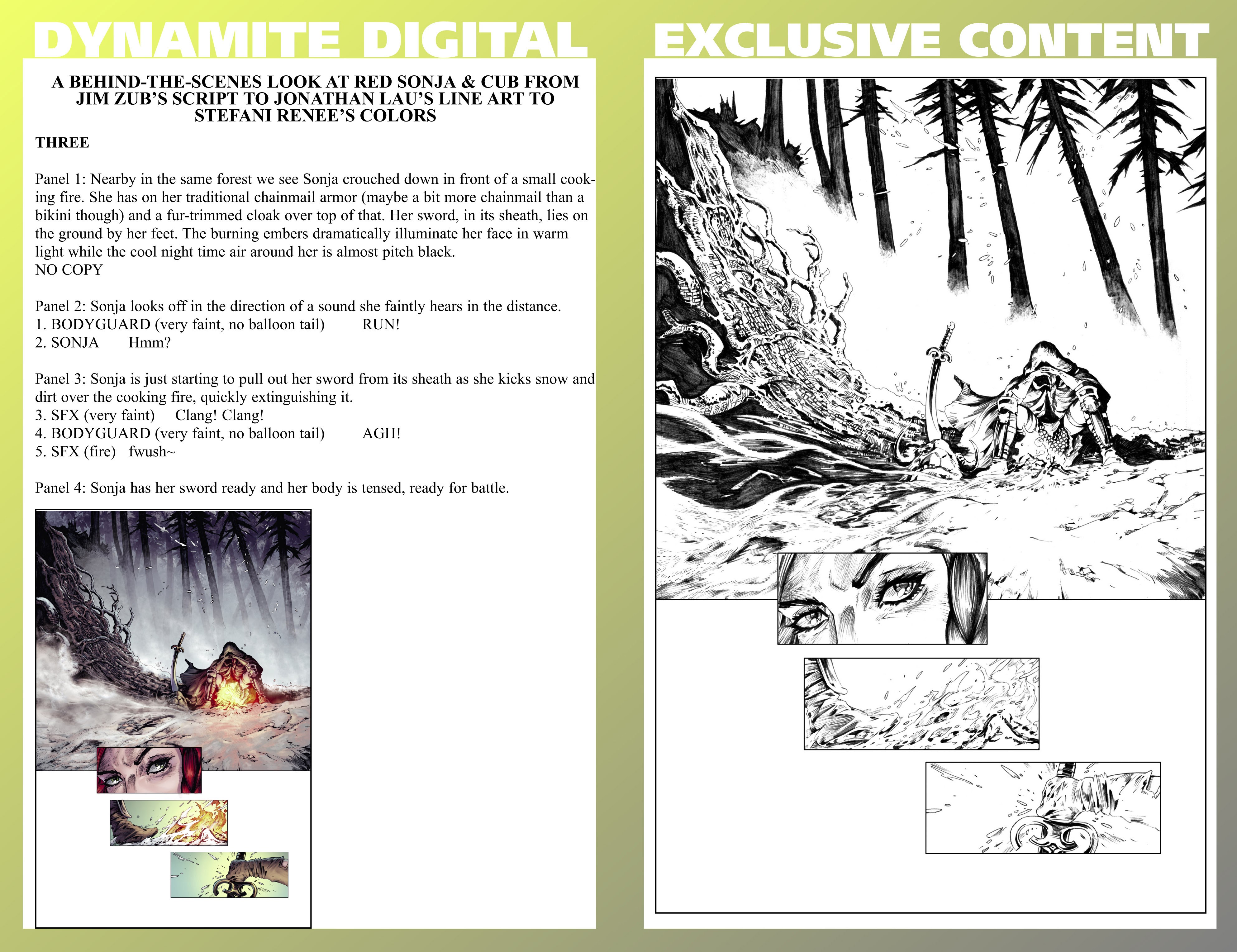 Read online Red Sonja and Cub comic -  Issue # Full - 35