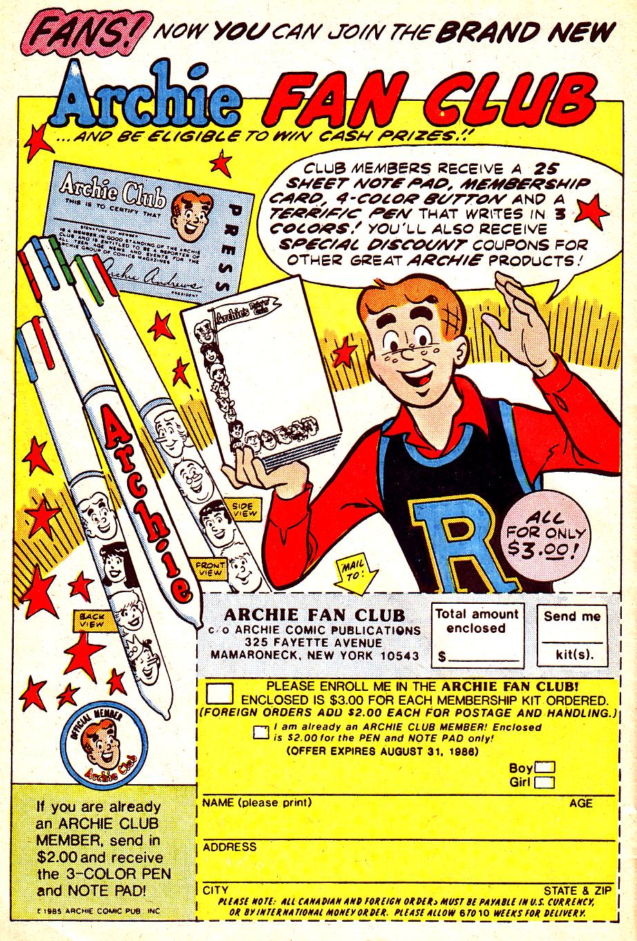 Read online Life With Archie (1958) comic -  Issue #255 - 28