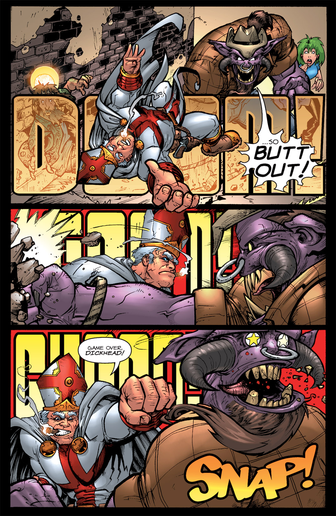 Read online Battle Pope comic -  Issue #7 - 9