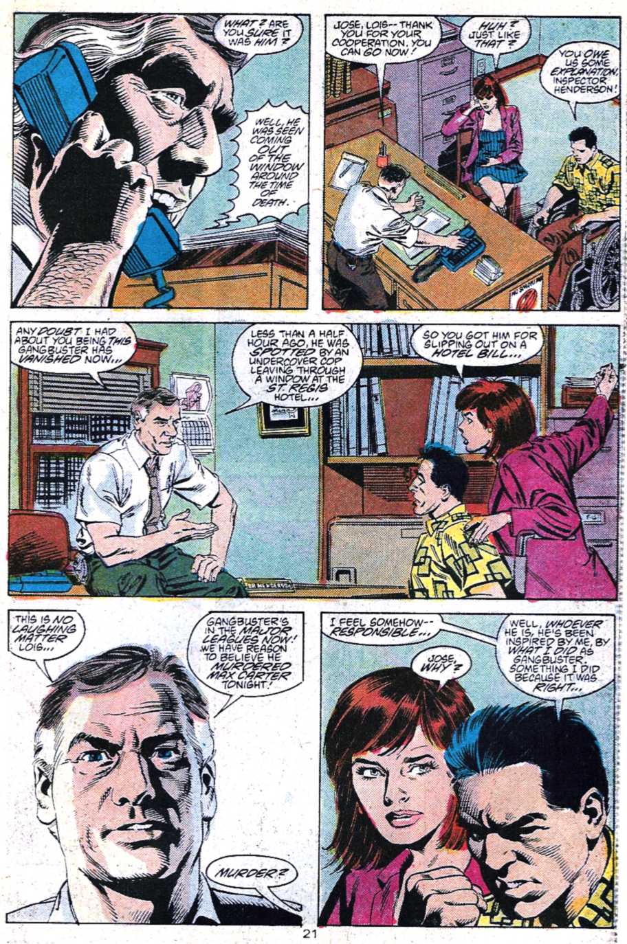 Read online Adventures of Superman (1987) comic -  Issue #447 - 21