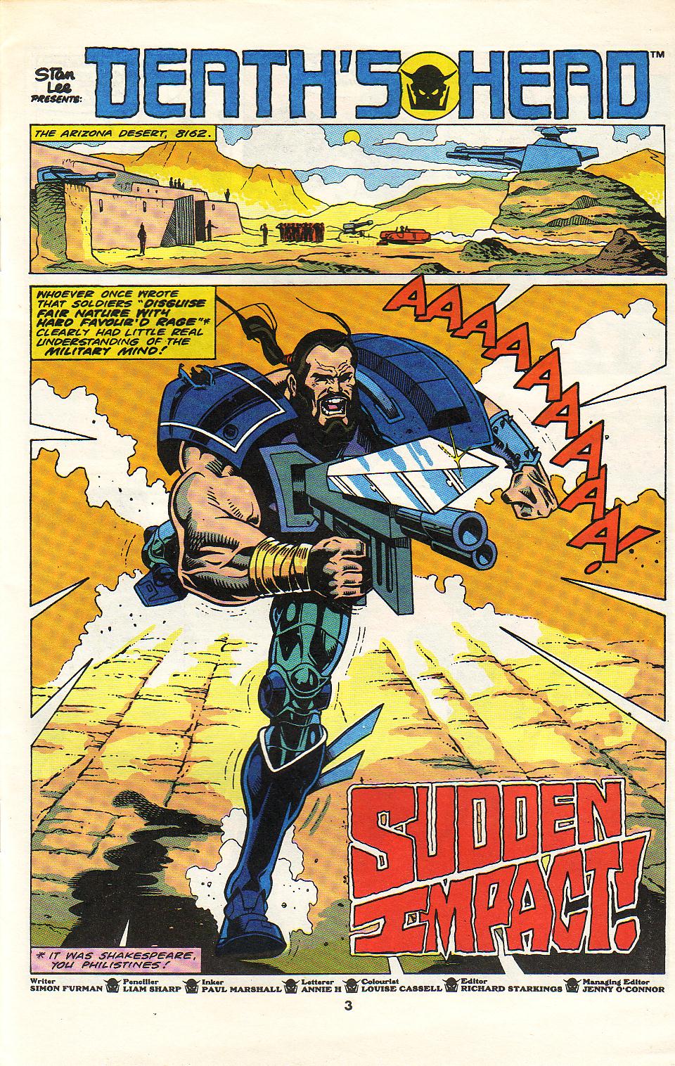 Read online Death's Head comic -  Issue #6 - 2