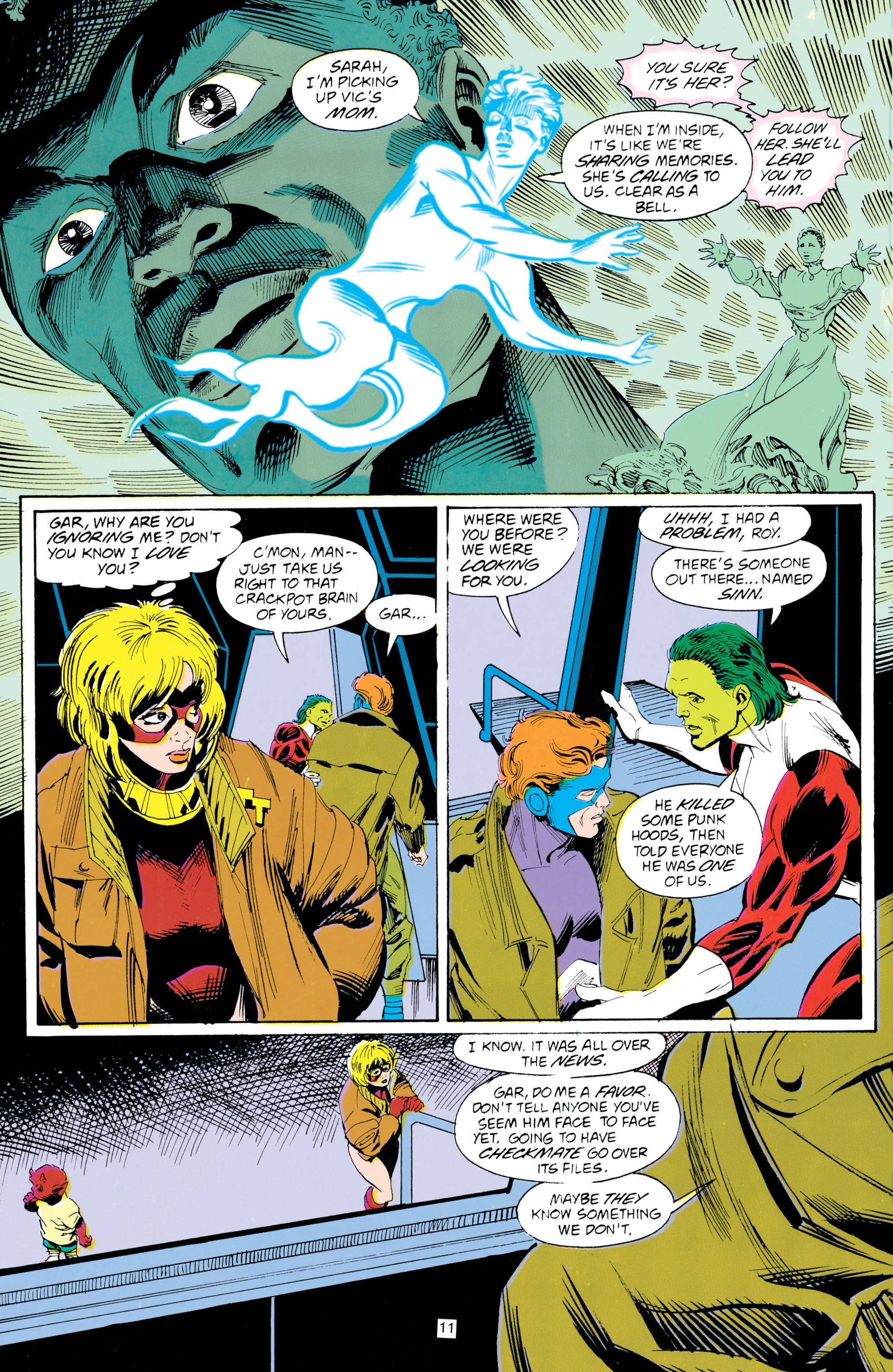 Read online The New Titans (1988) comic -  Issue #103 - 11