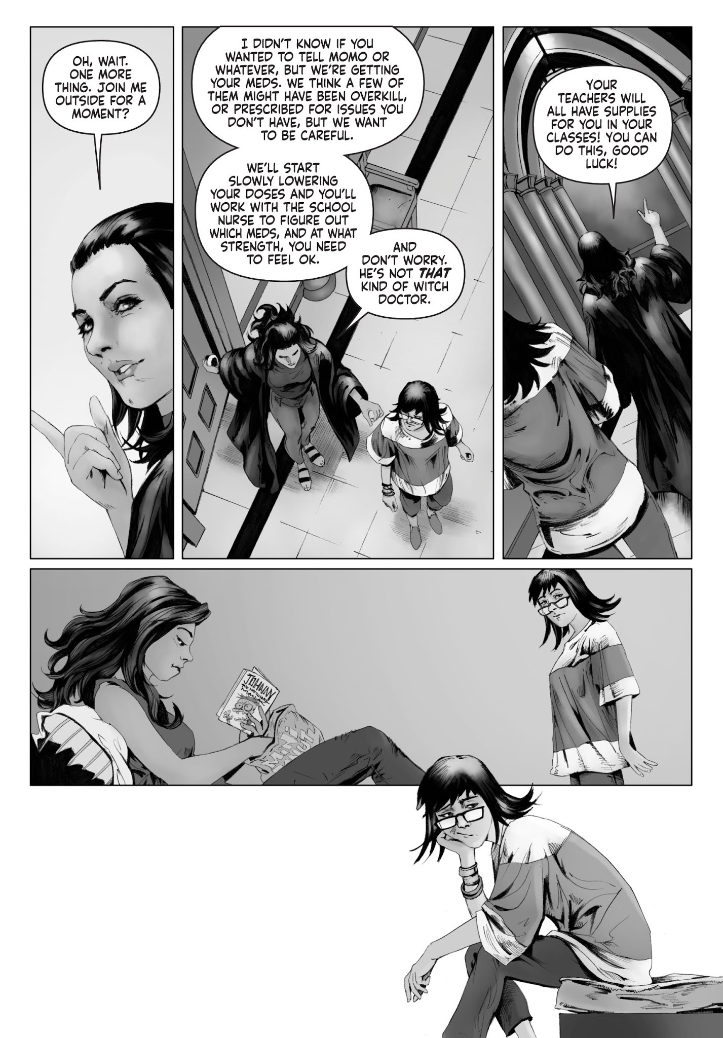 Read online Charmed: Magic School comic -  Issue # TPB - 19