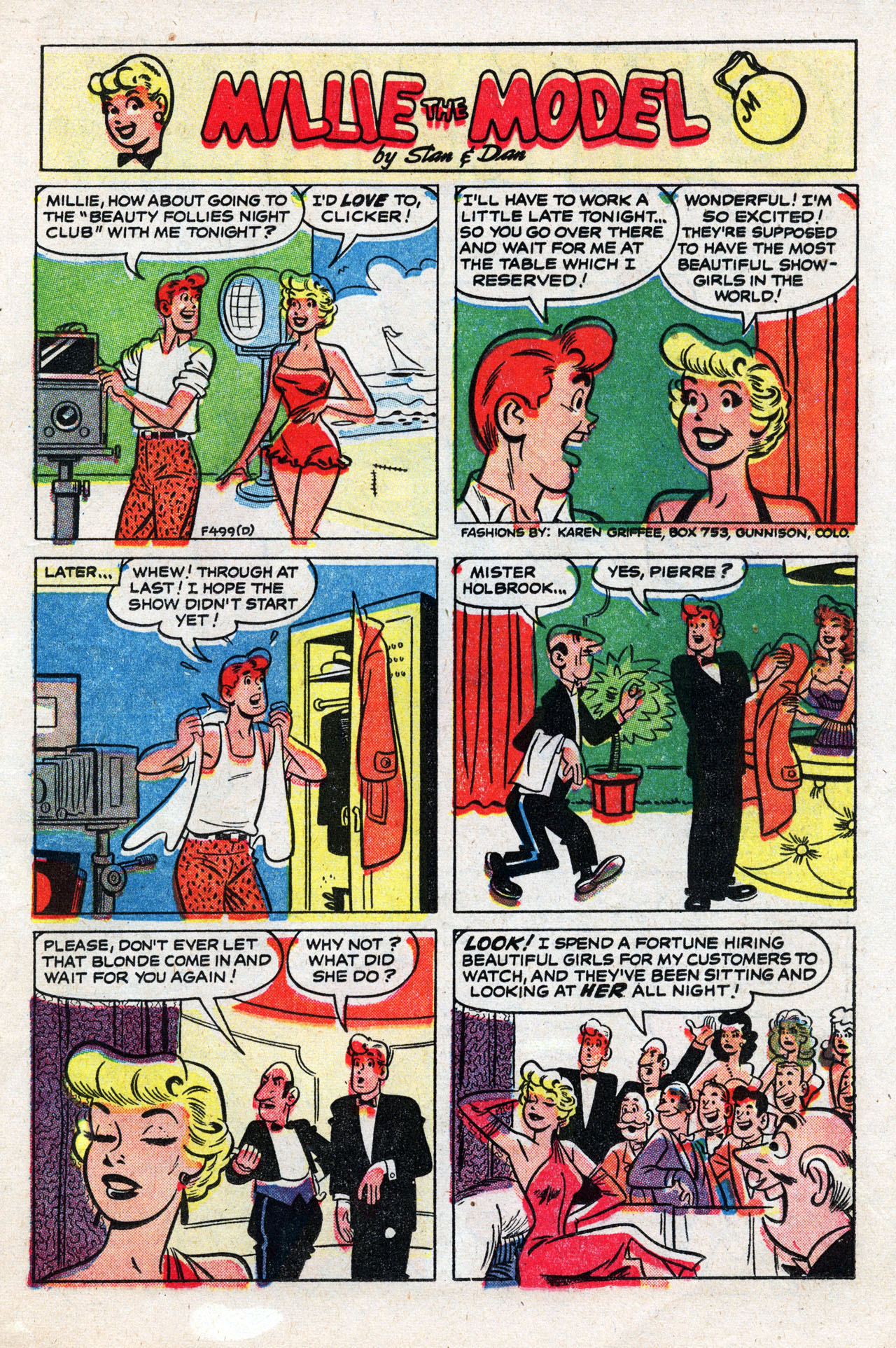 Read online Millie the Model comic -  Issue #59 - 19